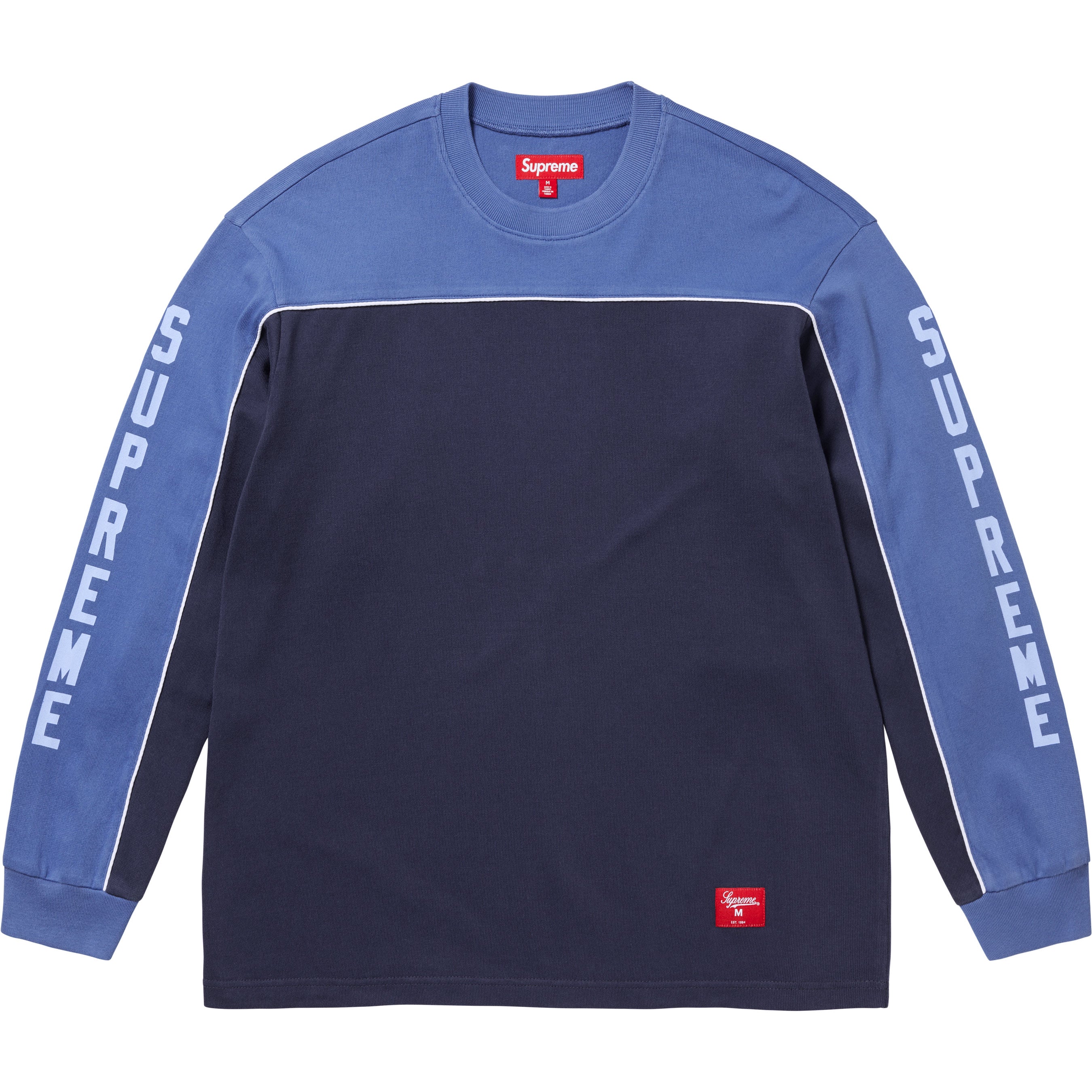 Paneled Piping L/S Top