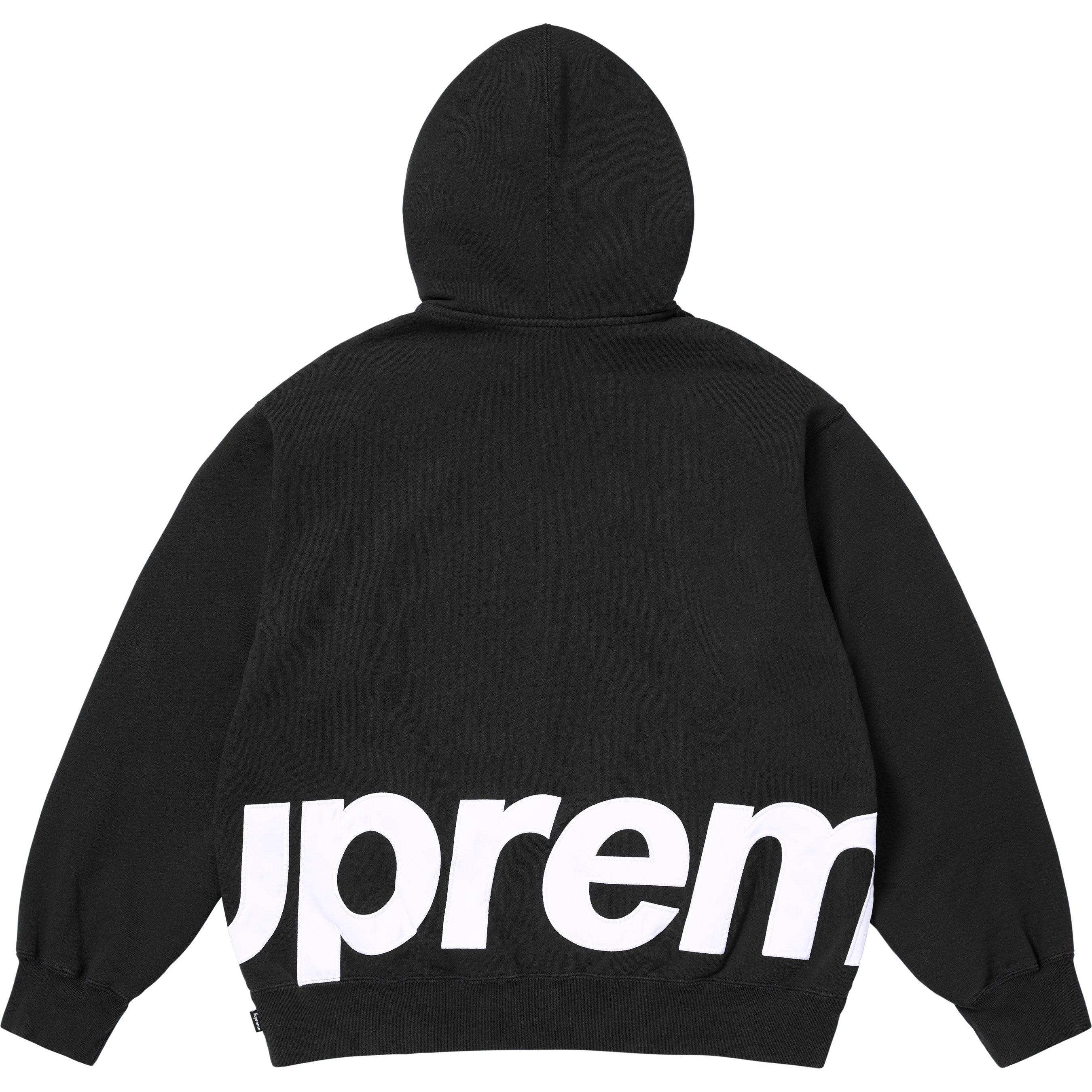 Big Logo Zip Up Hooded Sweatshirt
