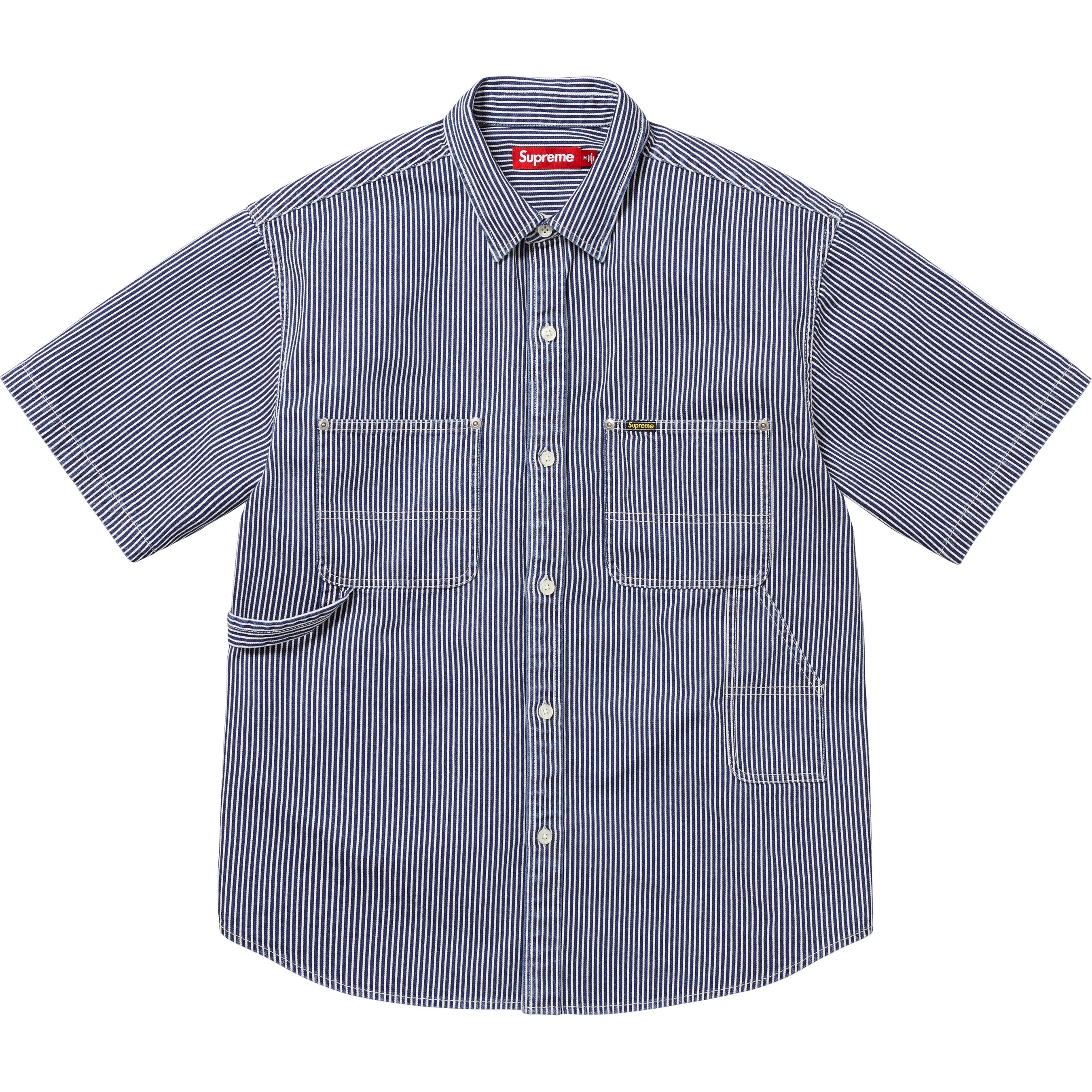 Loose Fit S/S Denim Painter Shirt