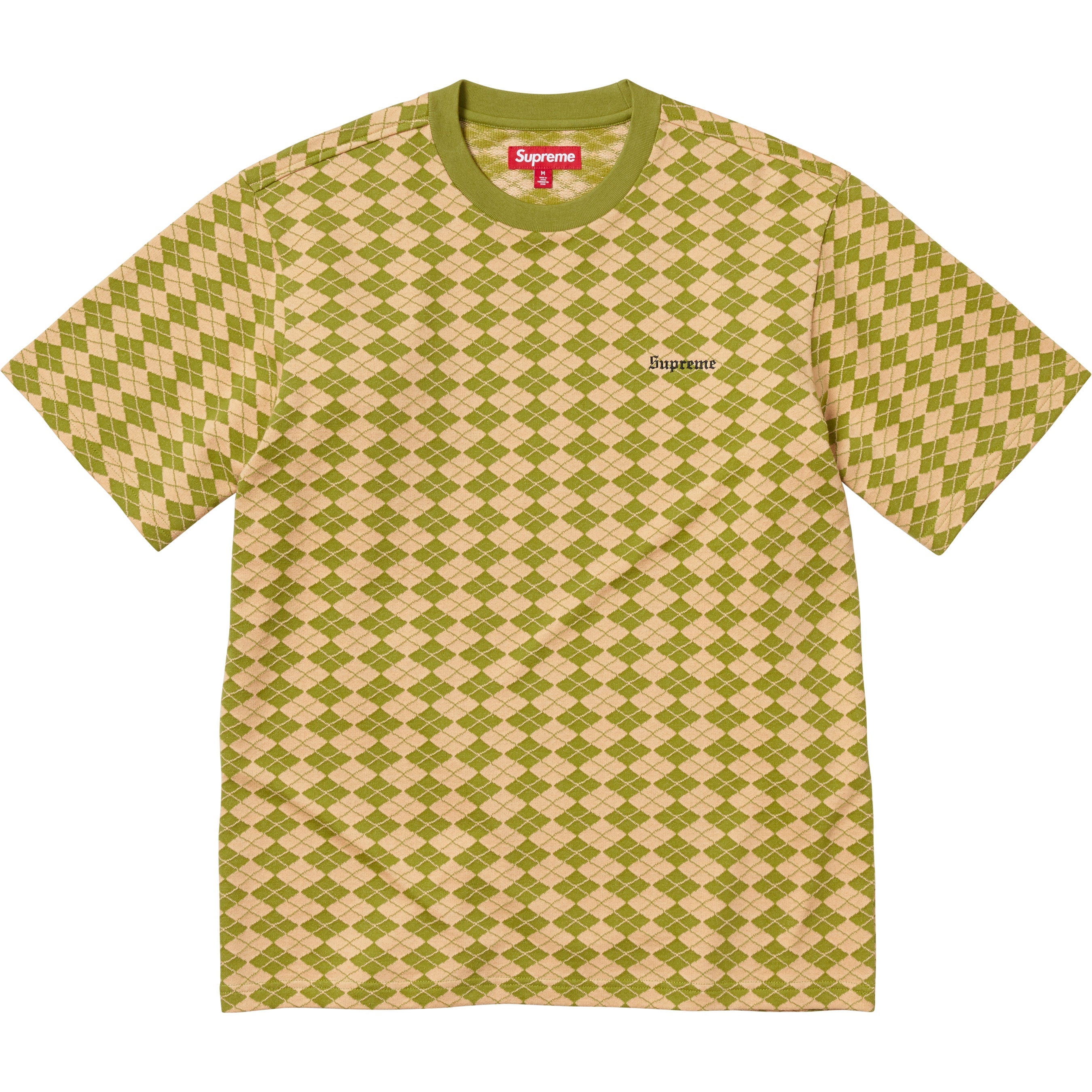 Diamond Jacquard S/S Top