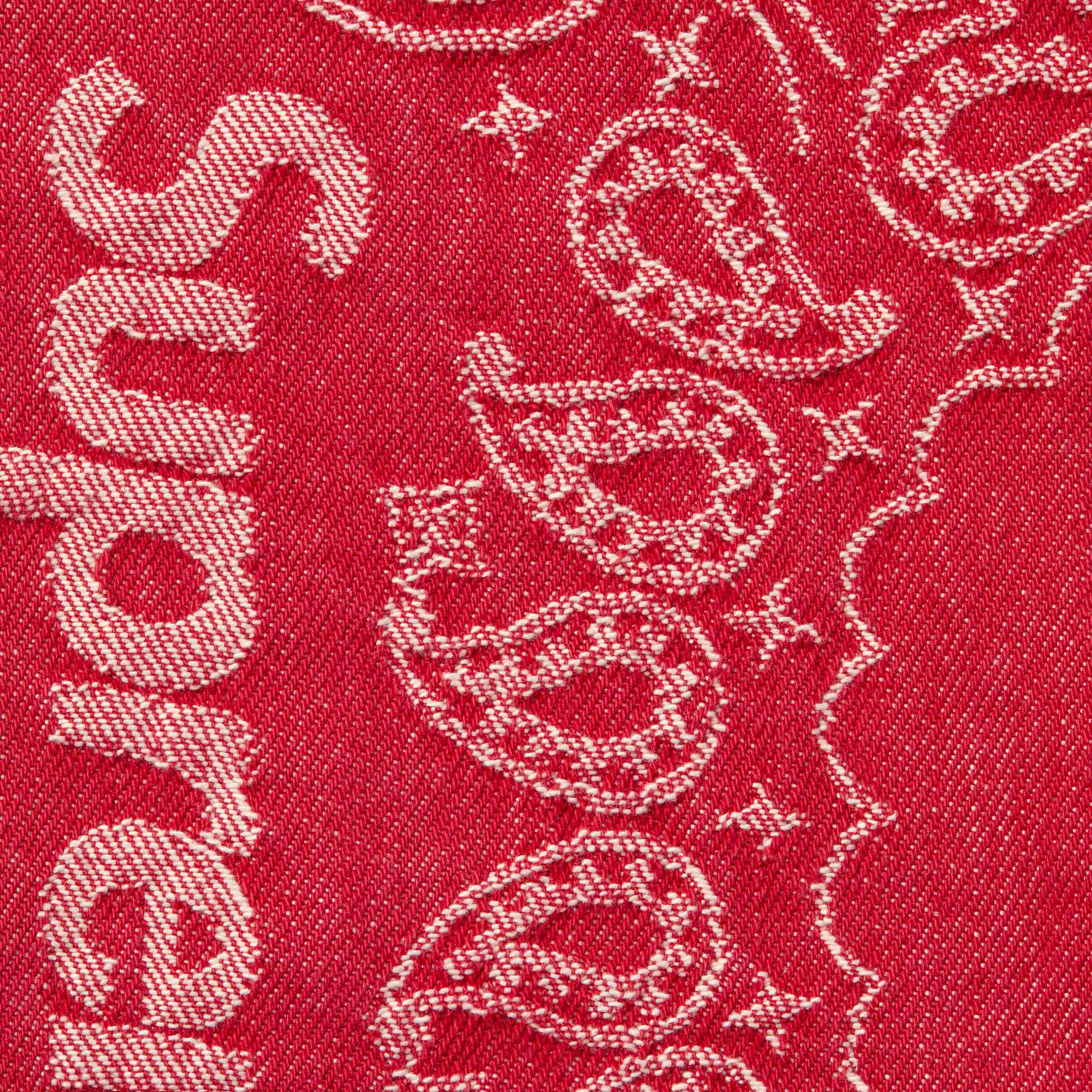 Bandana Jacquard Baggy Jean