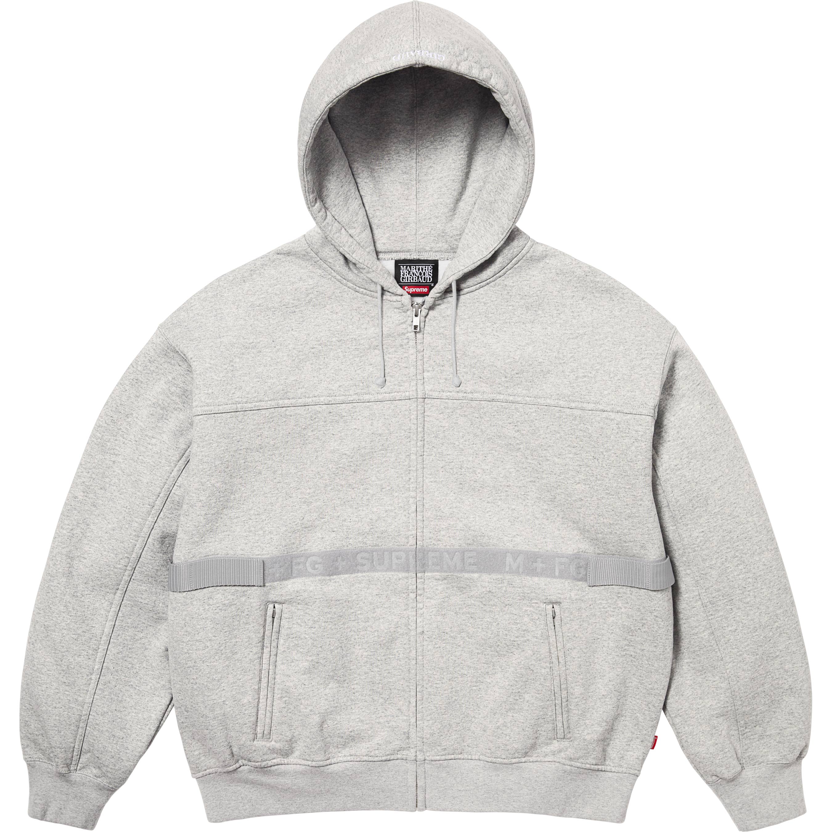 Supreme®/Marithé + François Girbaud Zip Up Hooded Sweatshirt