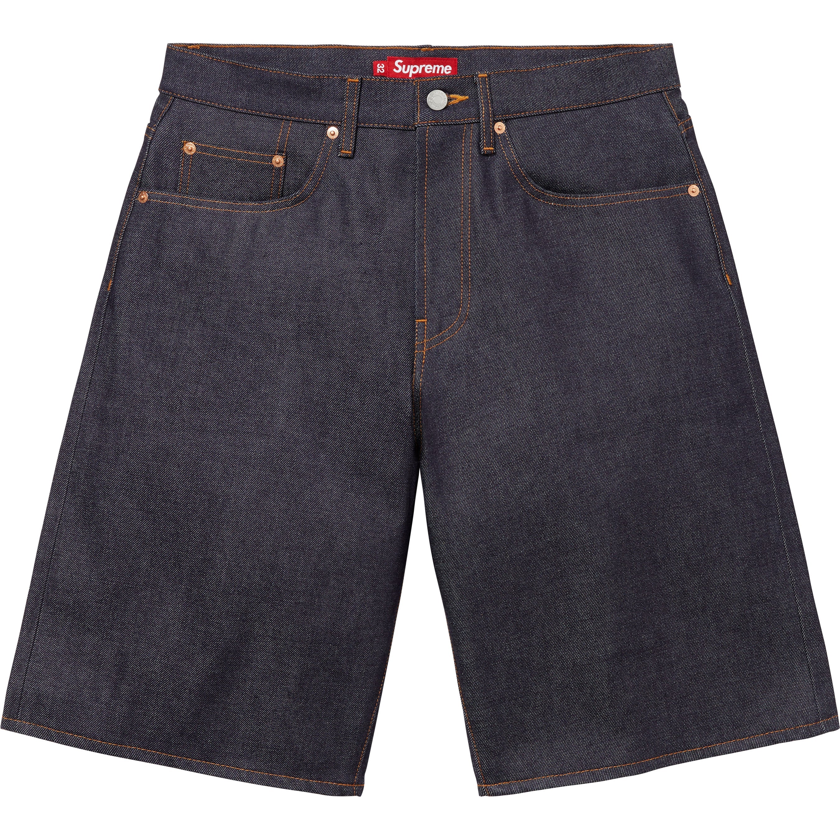 Rigid Baggy Selvedge Denim Short