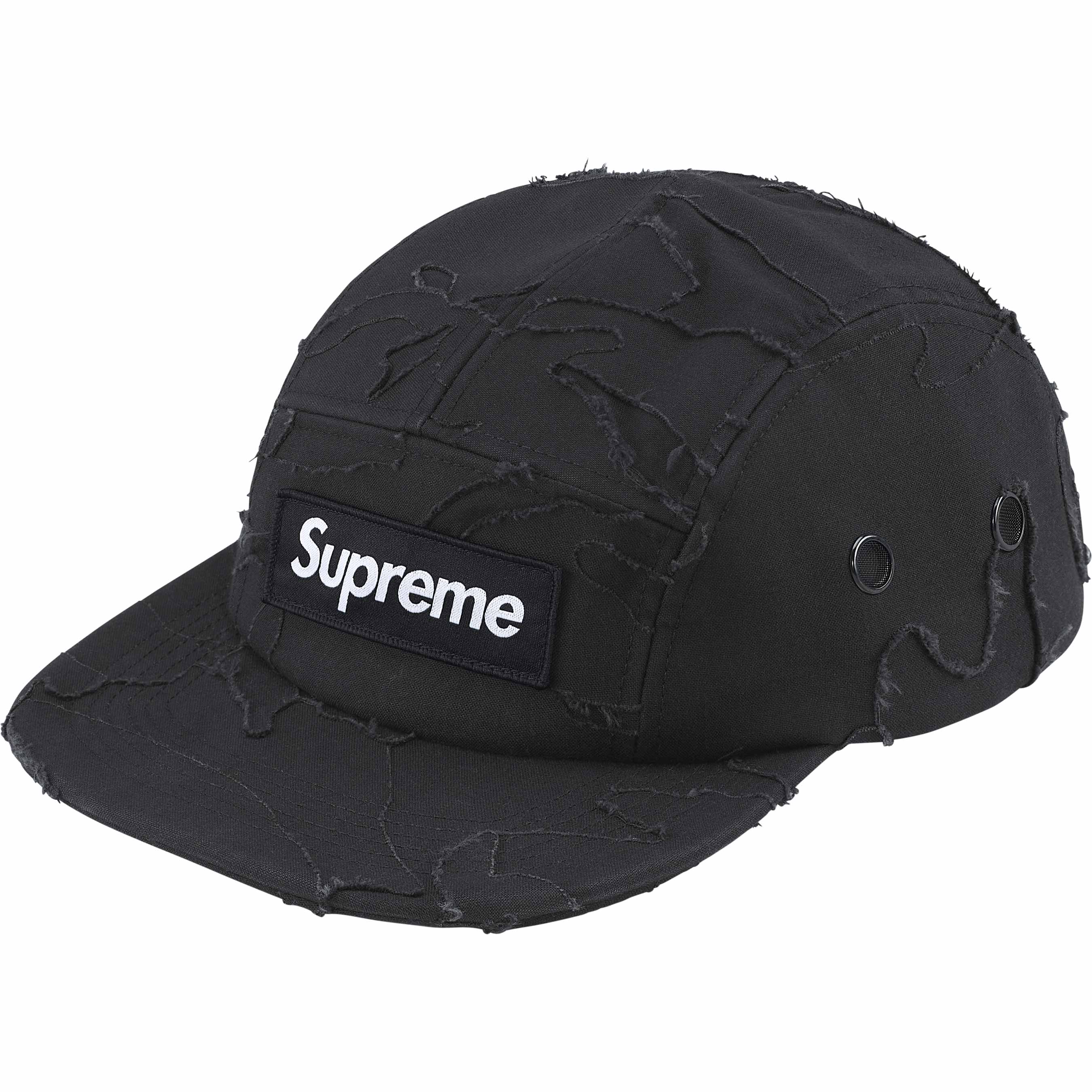 Layered Camo Camp Cap