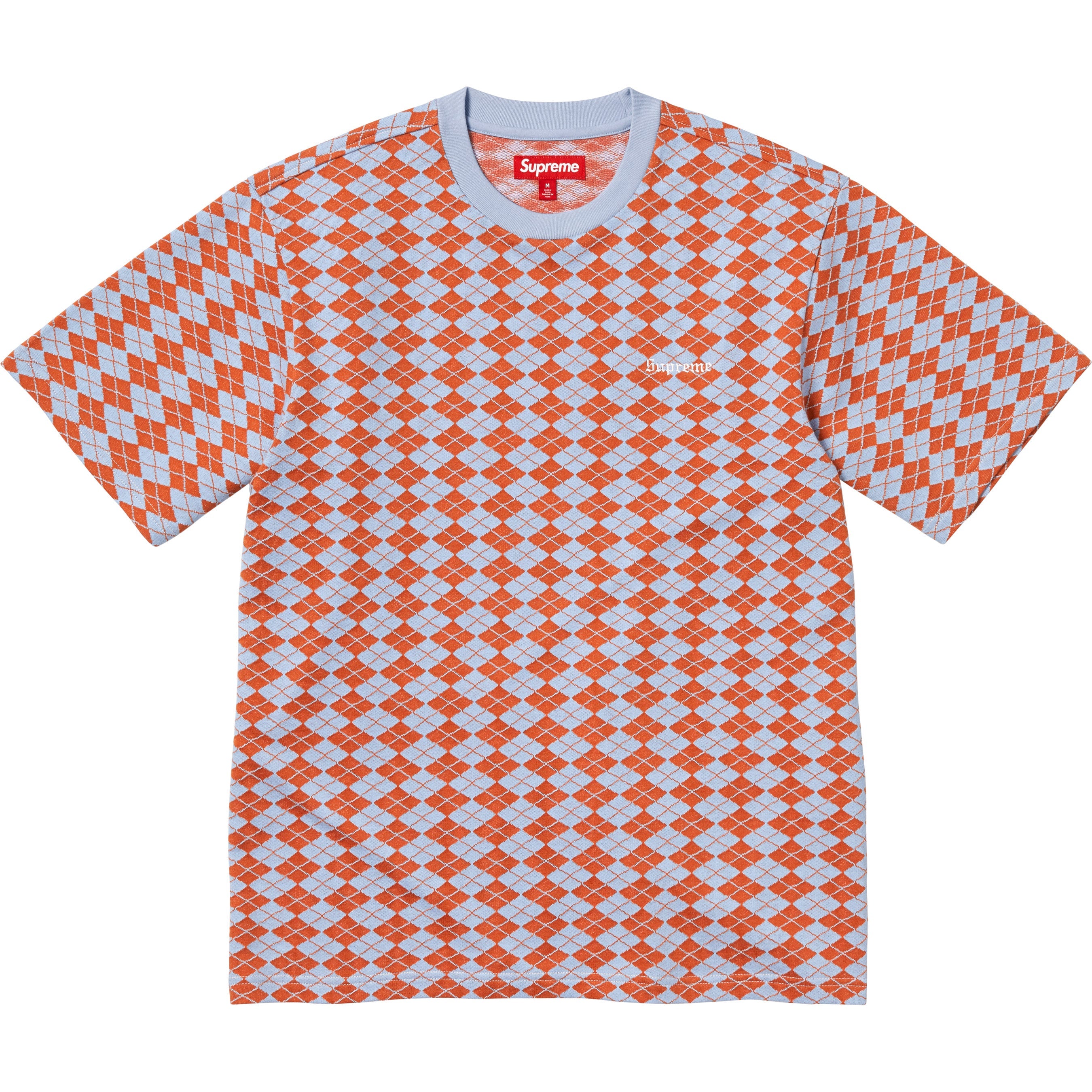 Diamond Jacquard S/S Top