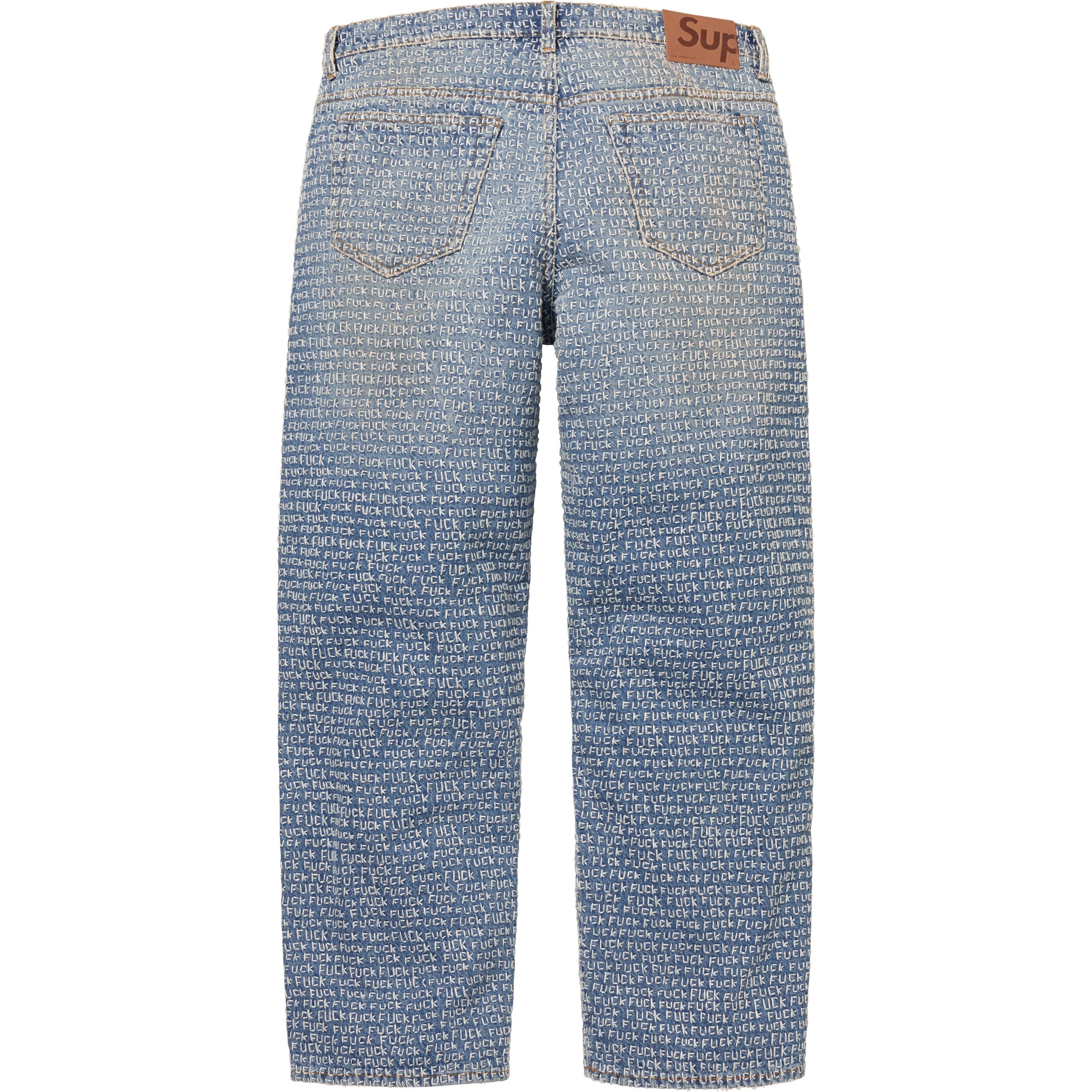 Fuck Stitch Loose Fit Jean