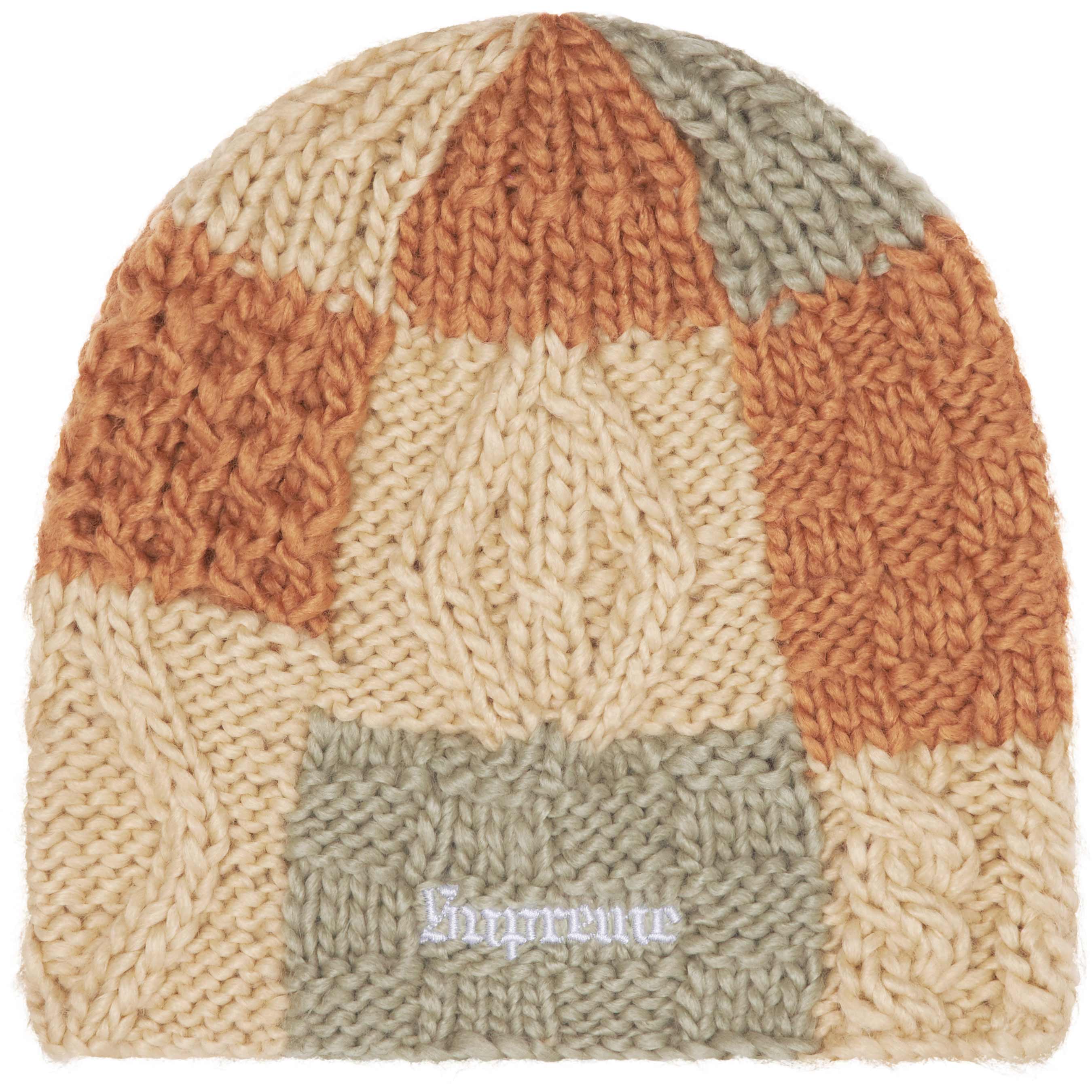 Block Knit Beanie