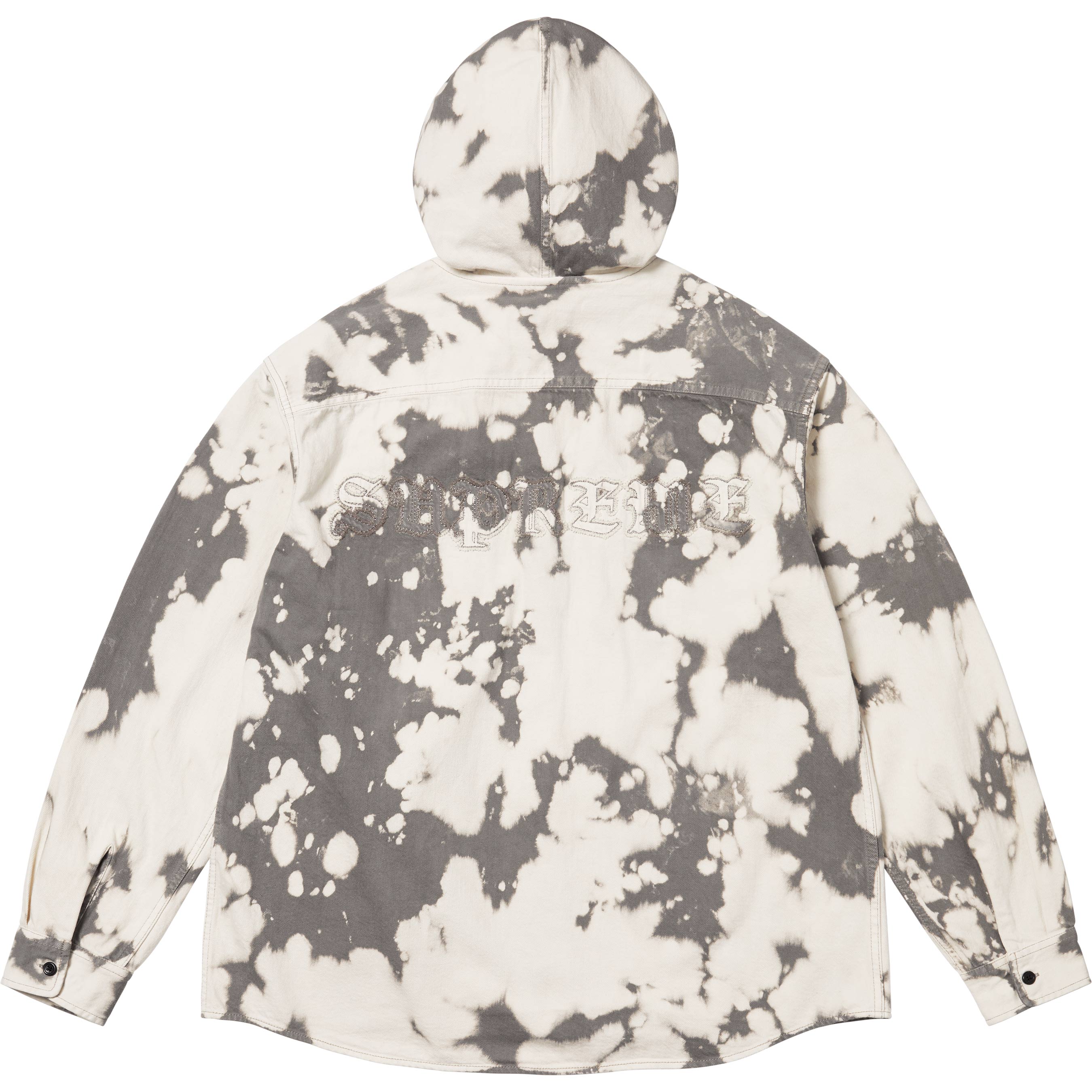 Hooded Denim Shirt