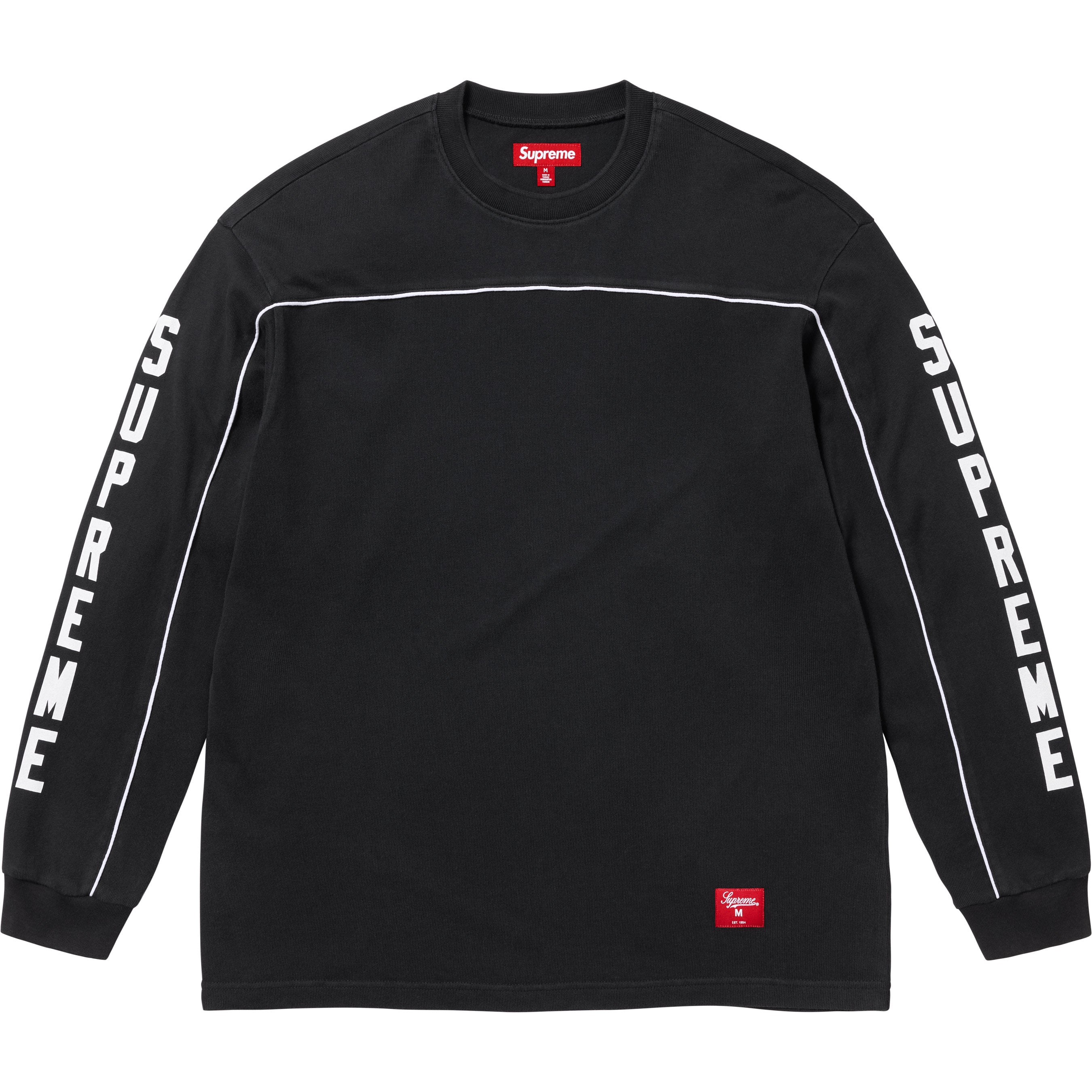 Paneled Piping L/S Top