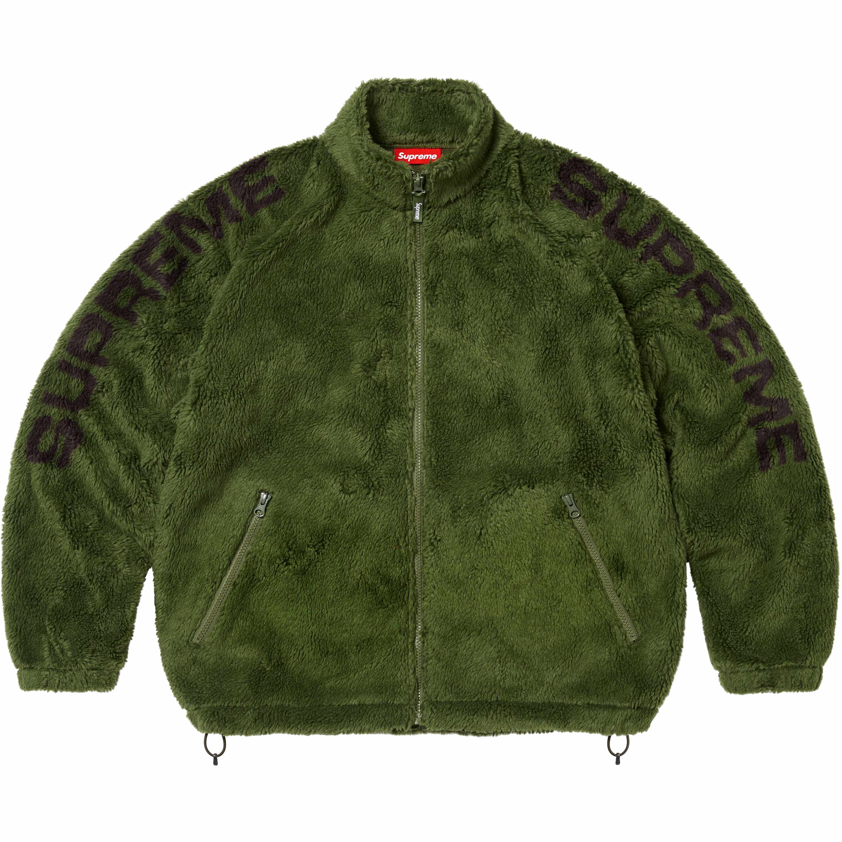 Shoulder Logo Fleece Jacket