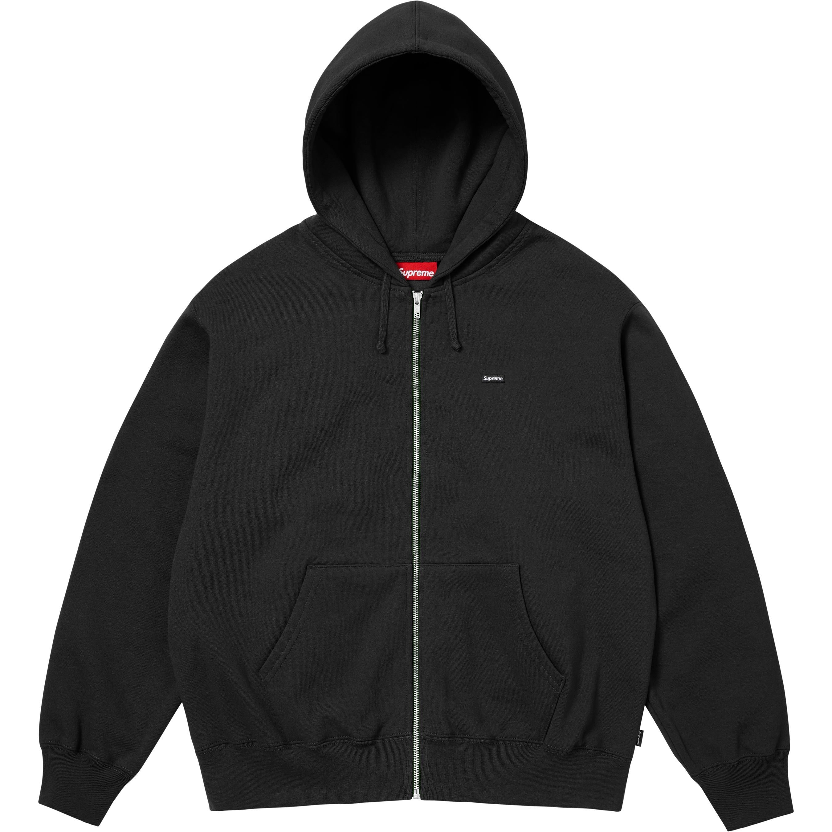 Small Box Zip Up Hooded Sweatshirt
