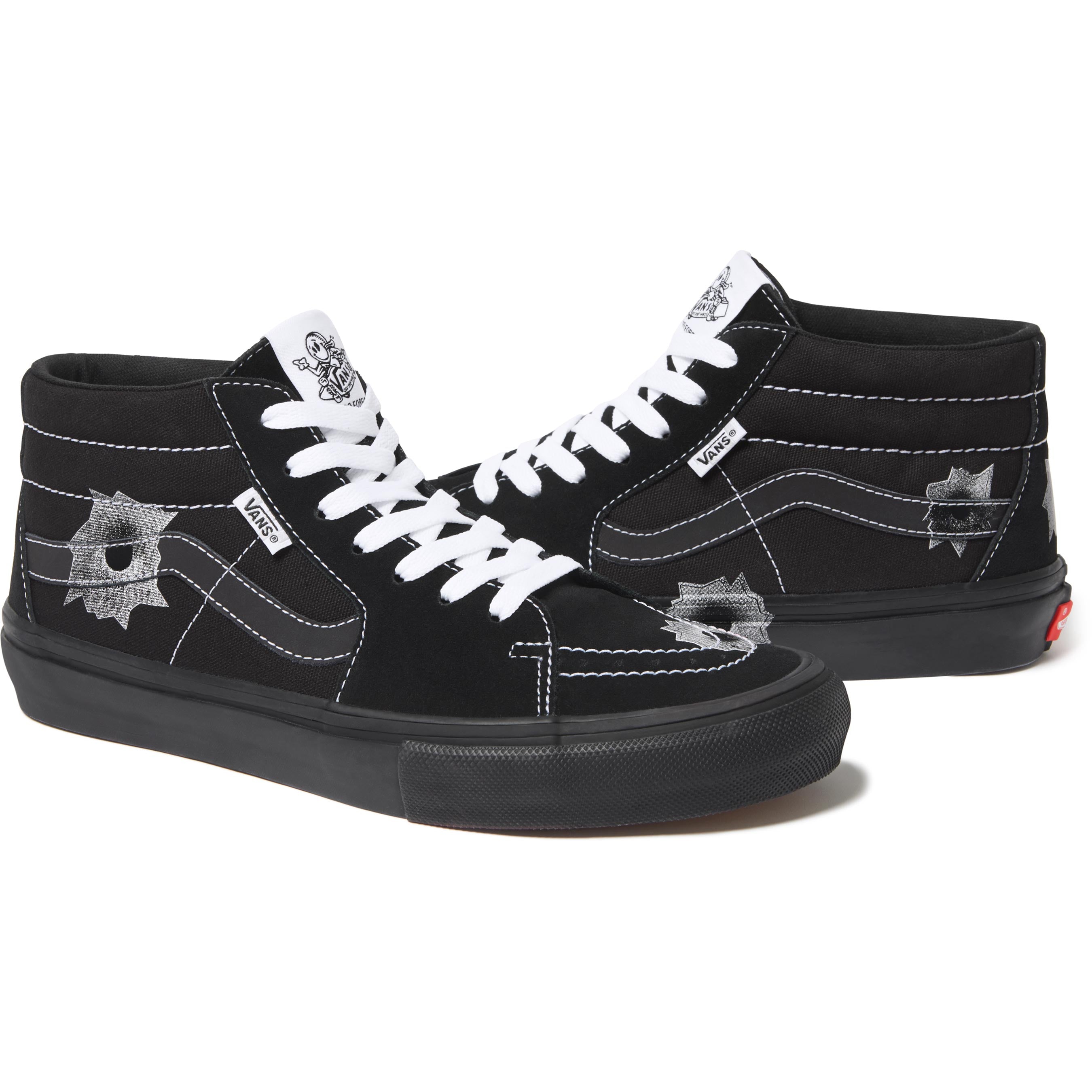 Supreme®/Vans®/Nate Lowman Skate Grosso Mid