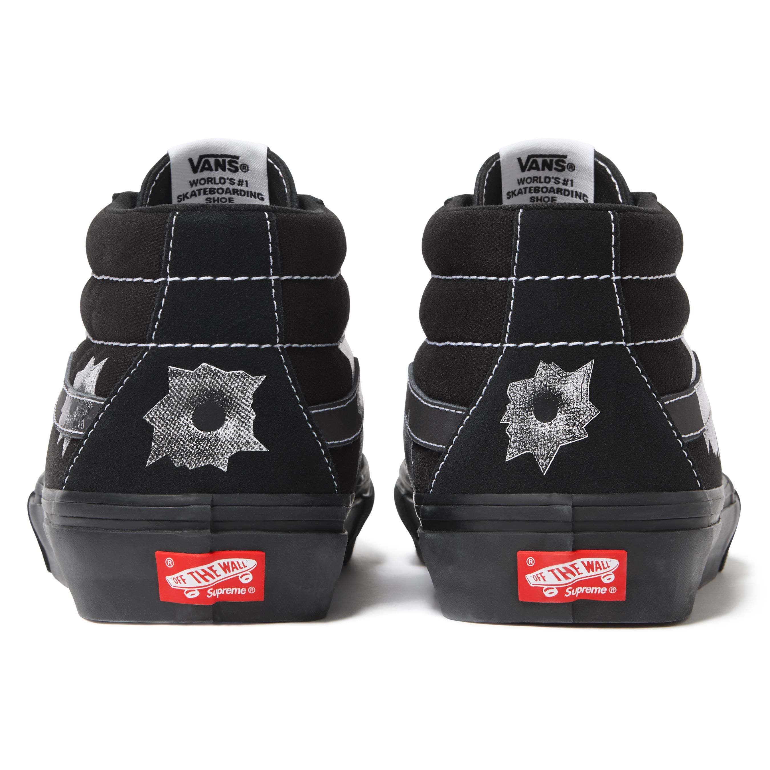 Supreme®/Vans®/Nate Lowman Skate Grosso Mid