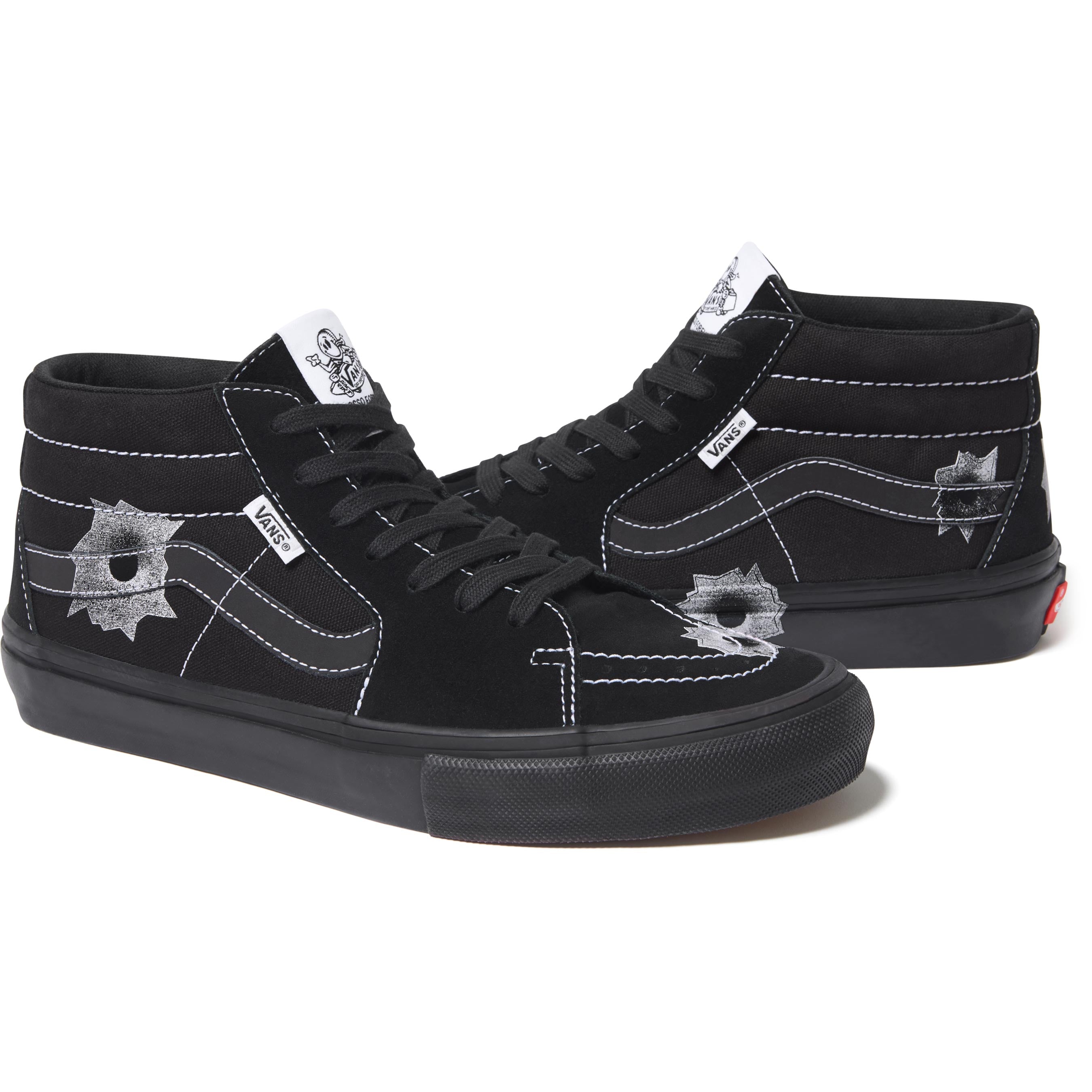 Supreme®/Vans®/Nate Lowman Skate Grosso Mid