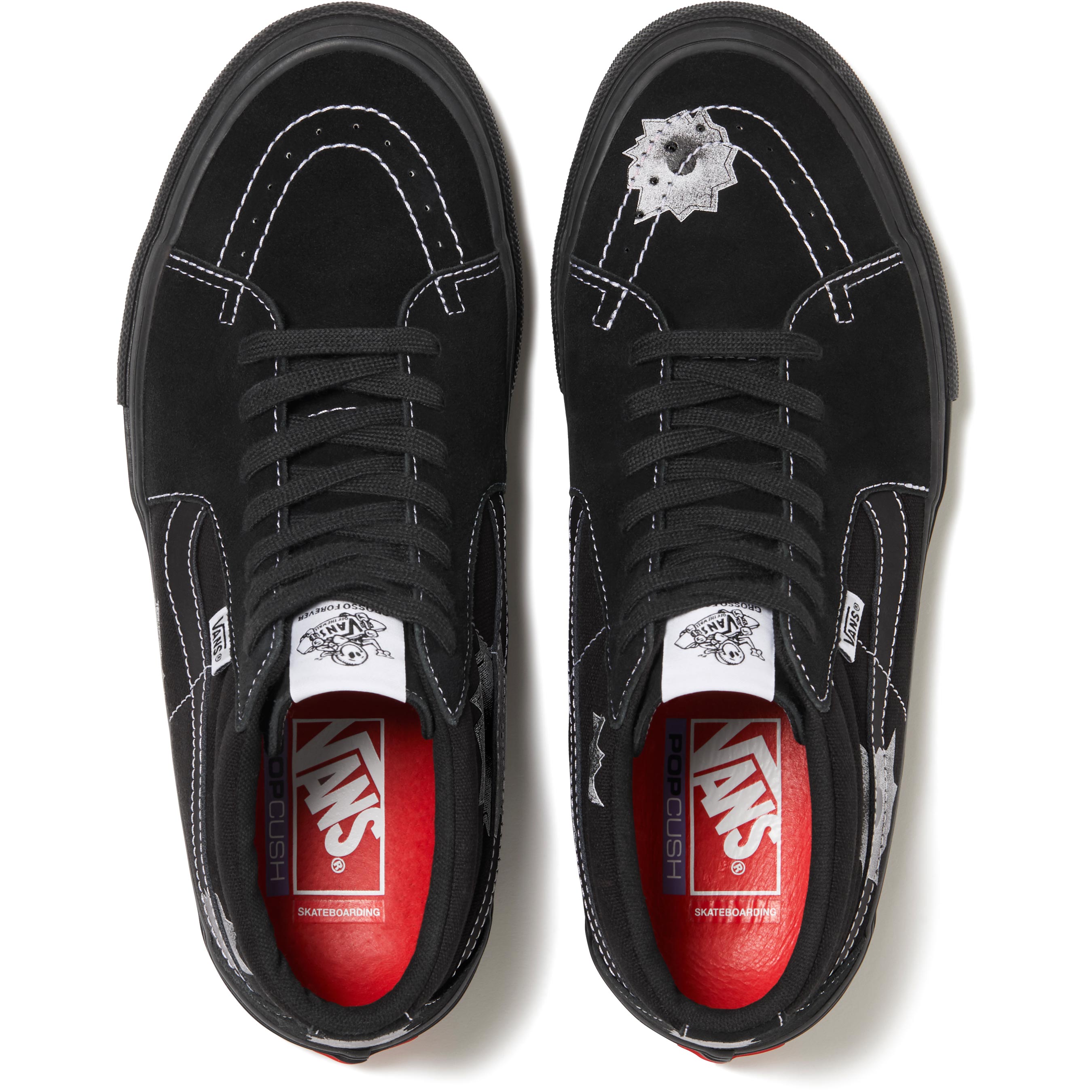 Supreme®/Vans®/Nate Lowman Skate Grosso Mid