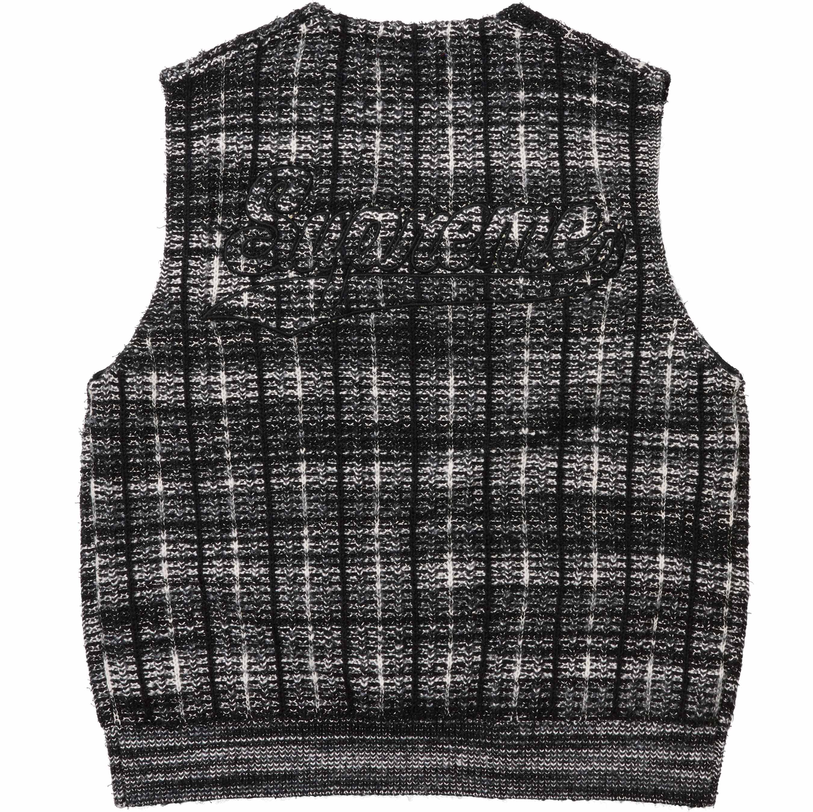 Speckled Zip Up Sweater Vest