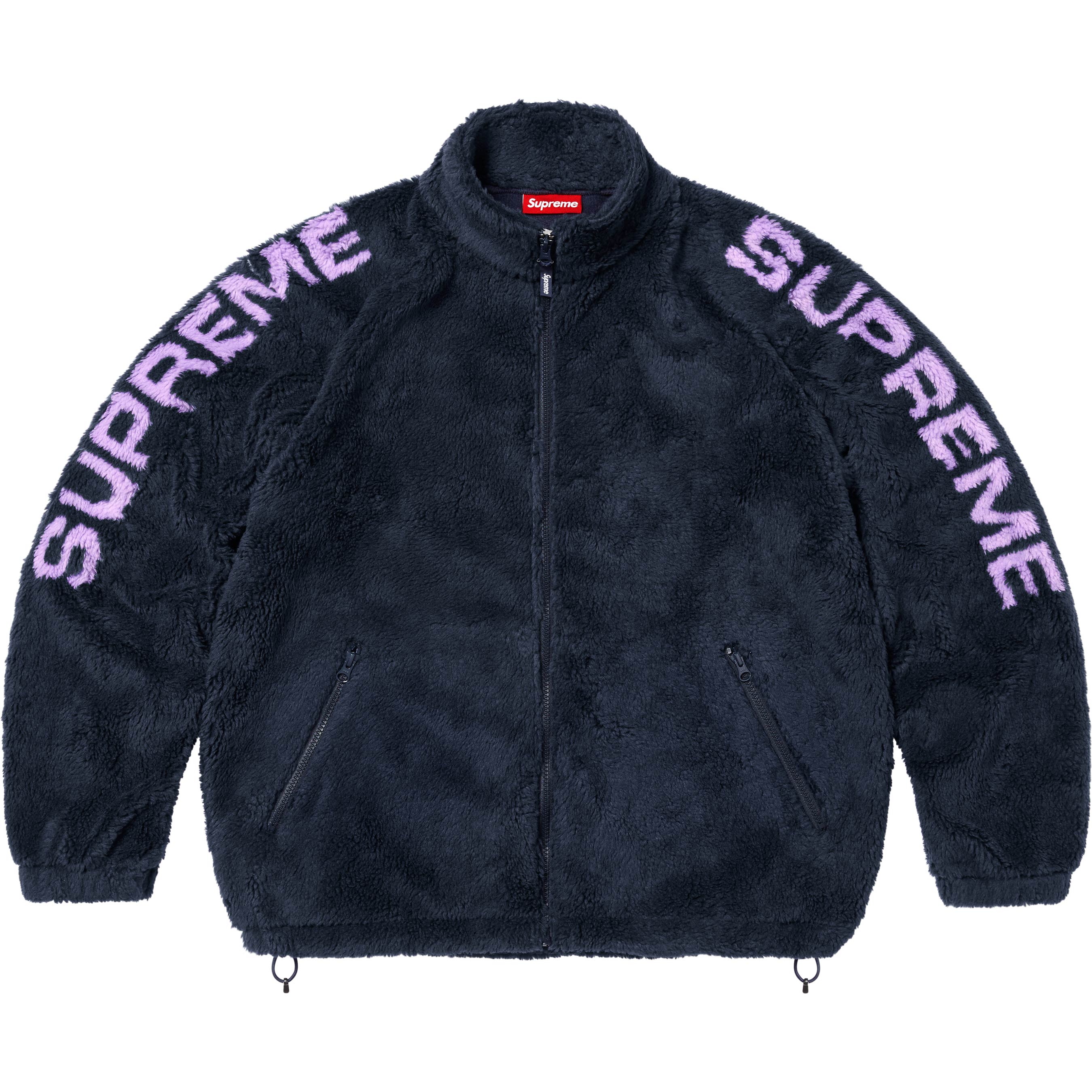 Shoulder Logo Fleece Jacket