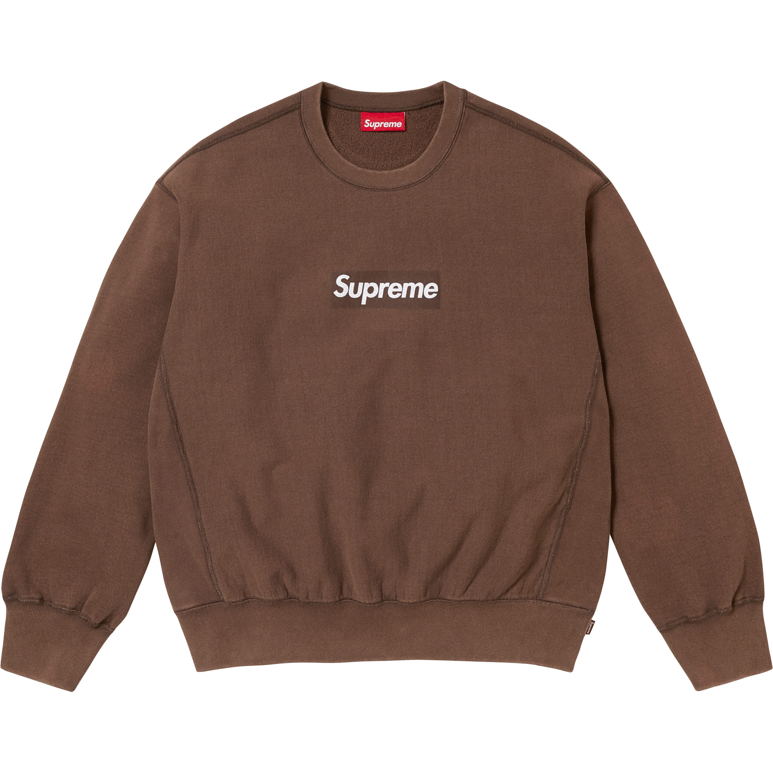 Washed Box Logo Crewneck