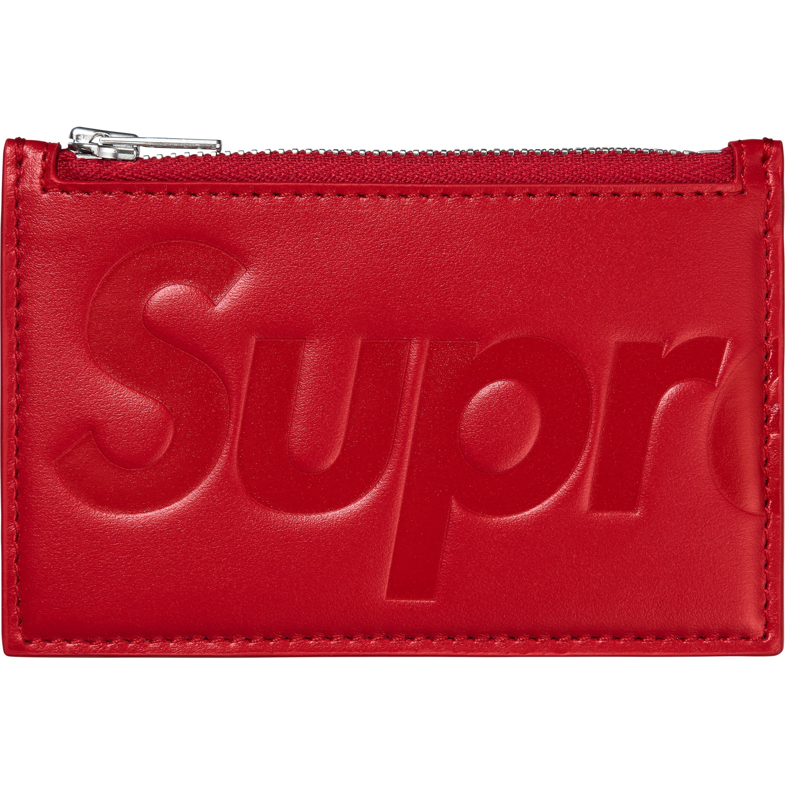 Leather Zip Card Holder