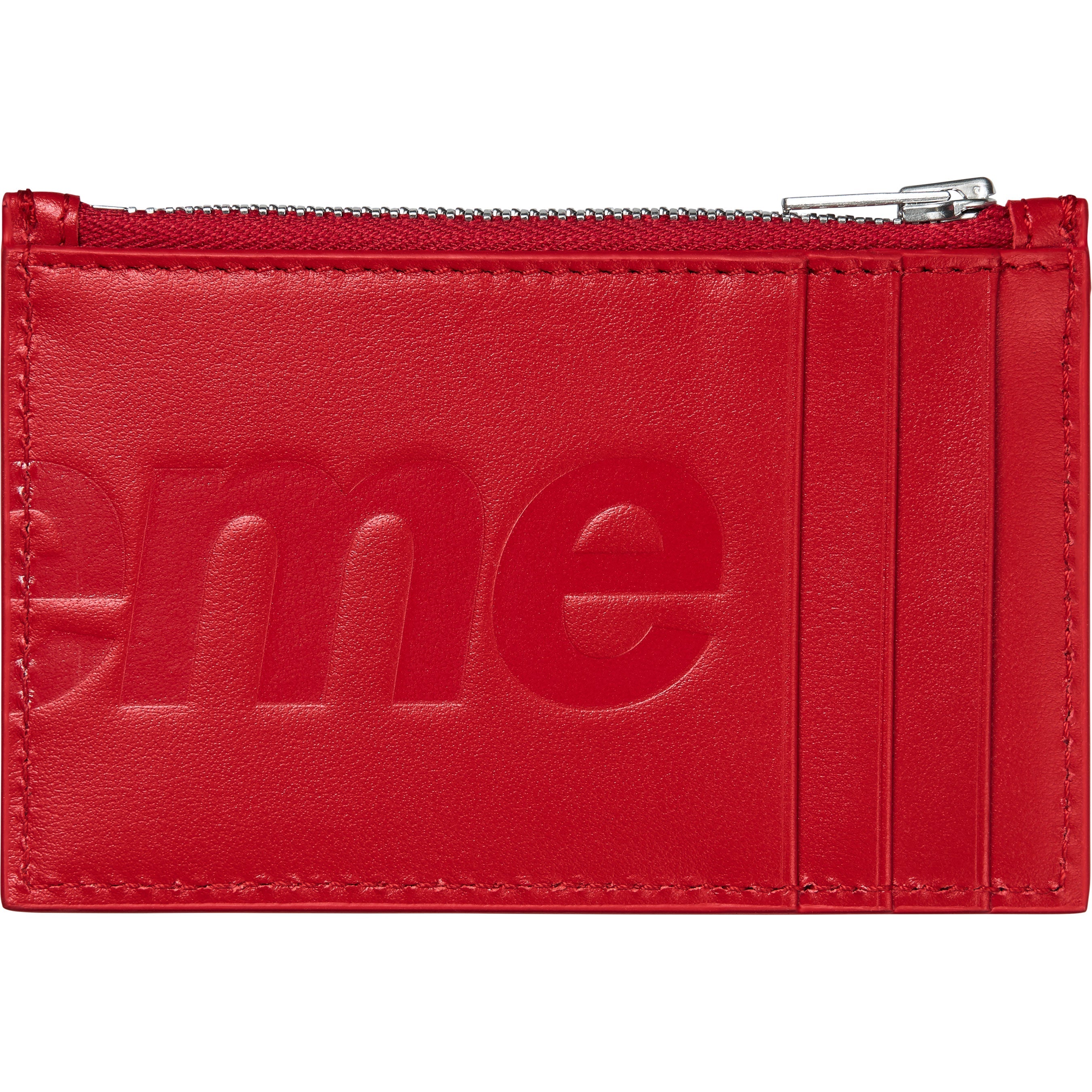 Leather Zip Card Holder