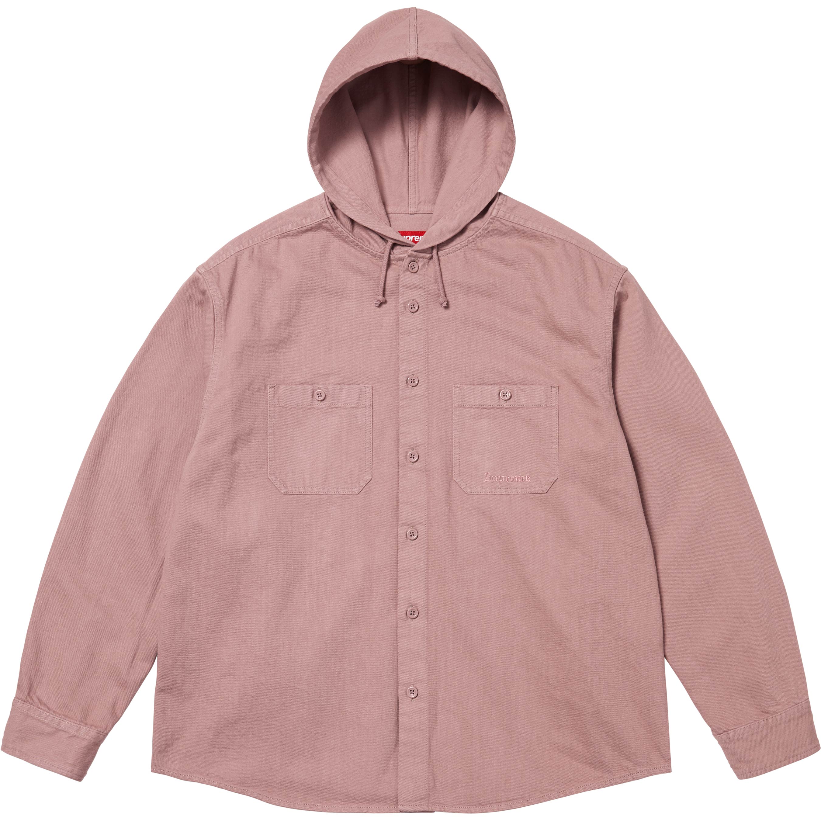 Hooded Denim Shirt