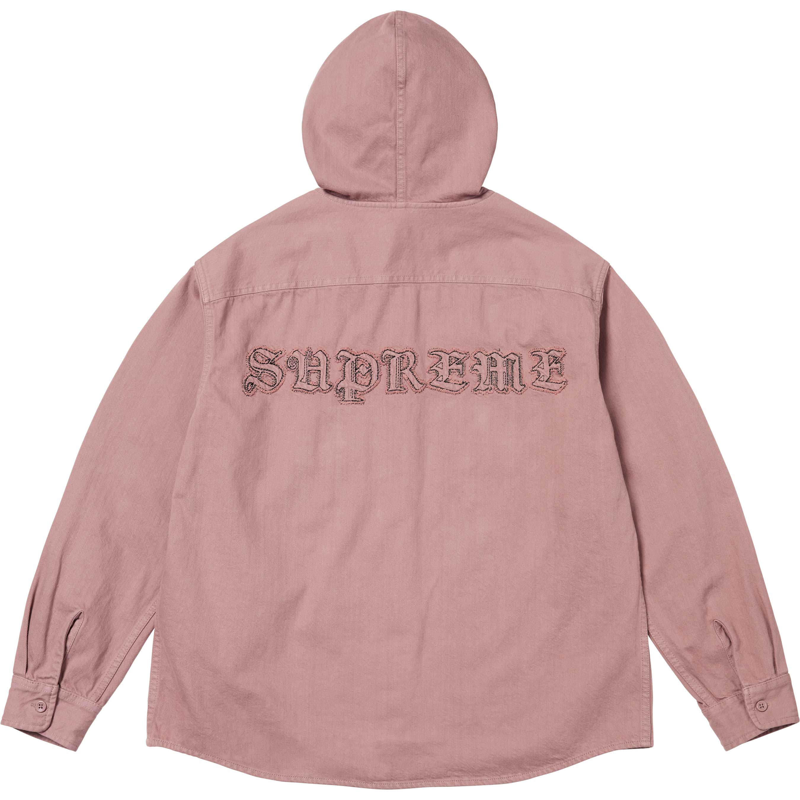 Hooded Denim Shirt