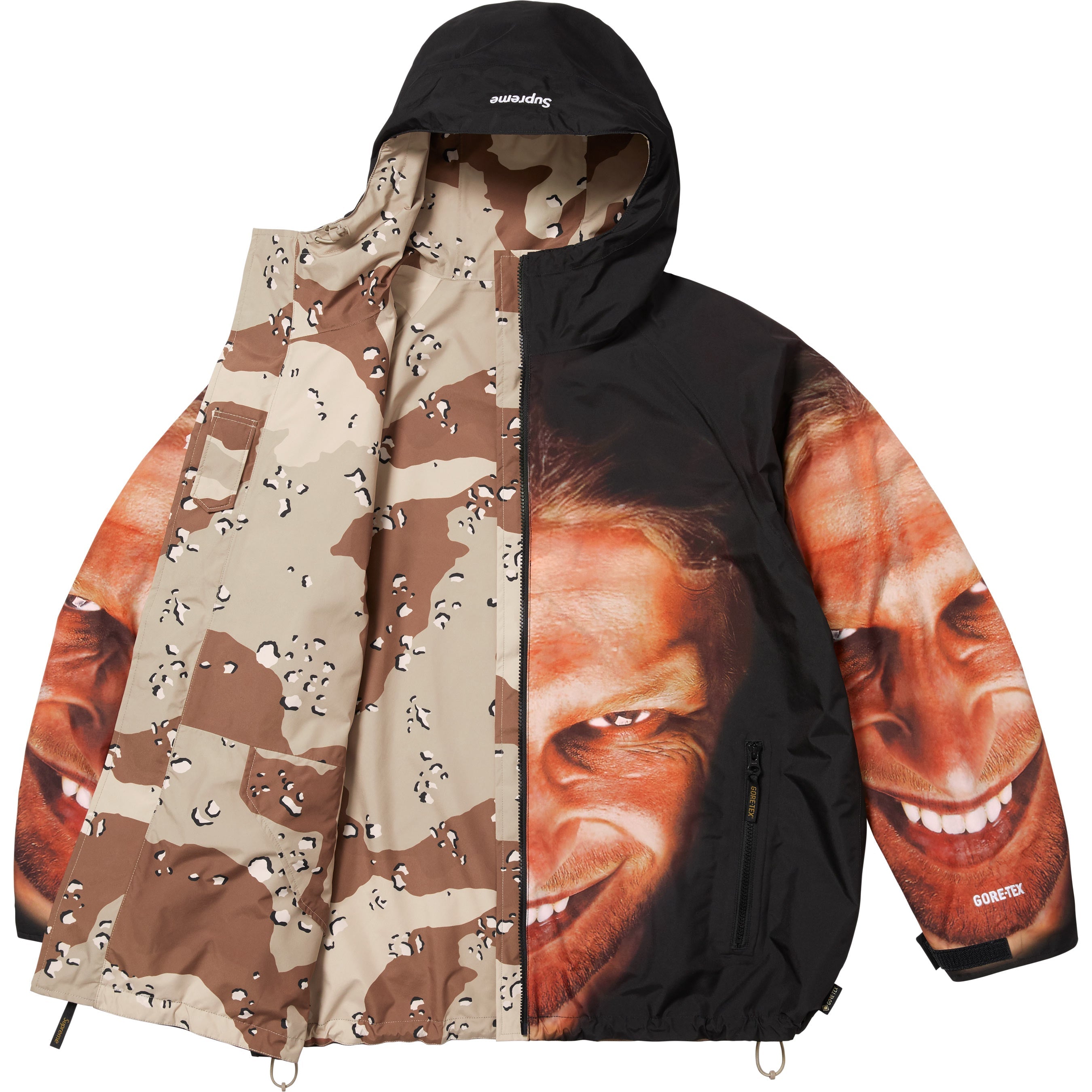 Supreme/Aphex Twin Reversible GORE-TEX Hooded Jacket