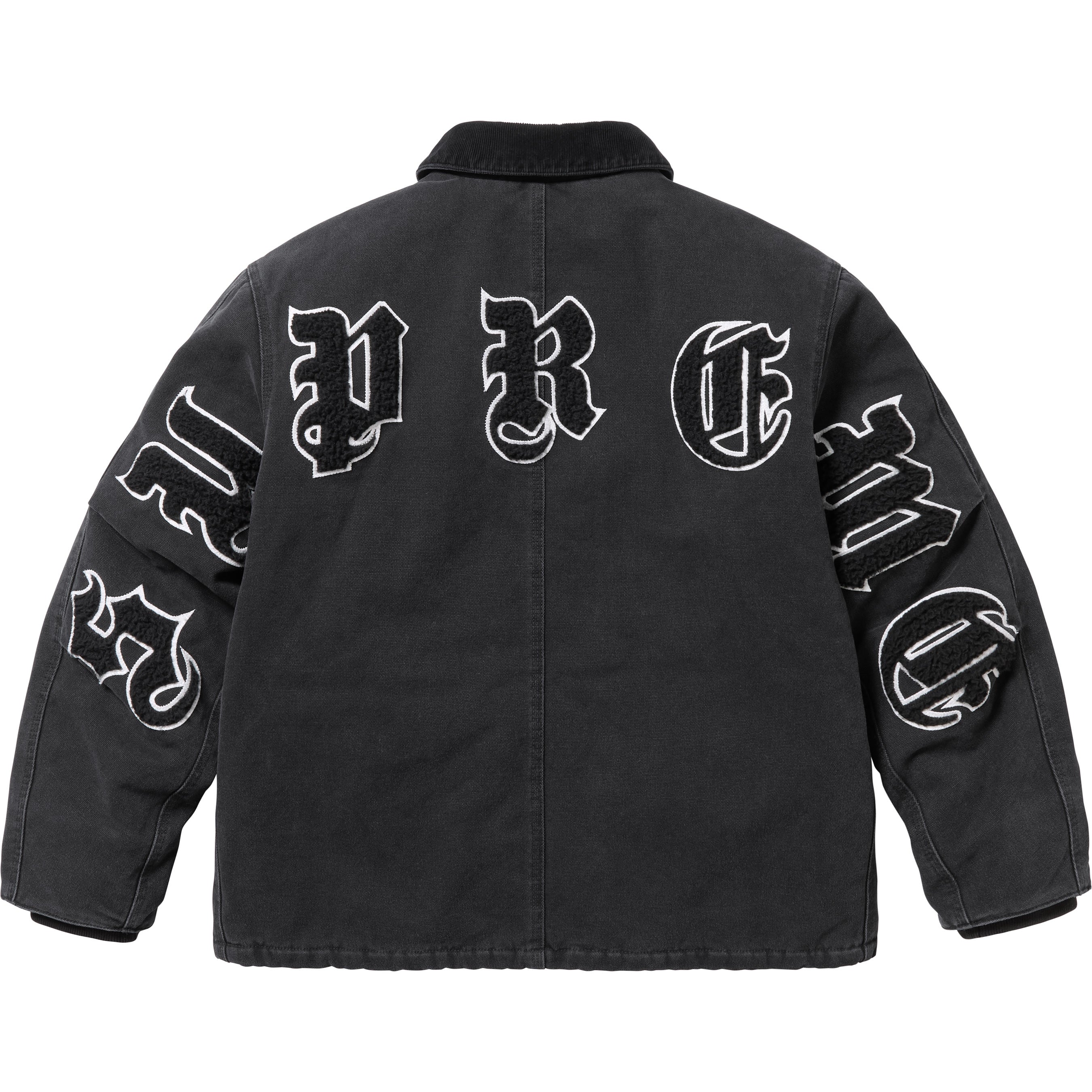 Old English Canvas Work Jacket