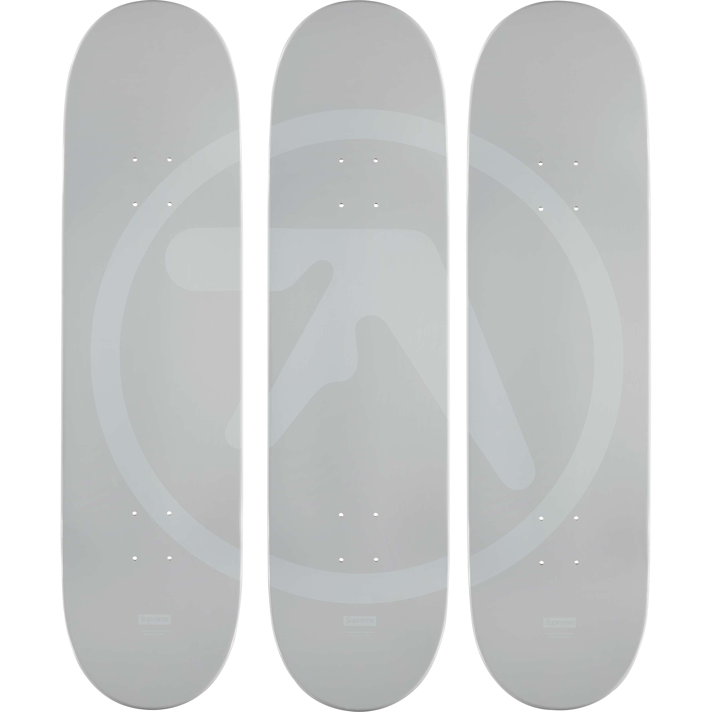 Supreme/Aphex Twin Come To Daddy Skateboard (Set of 3)
