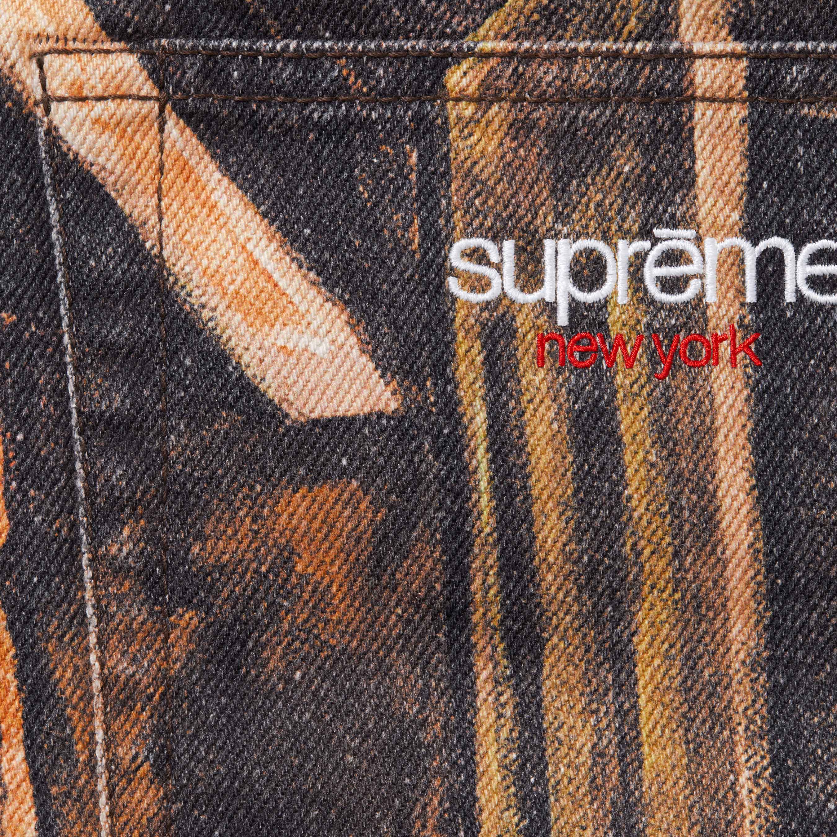 Supreme/Ernie Barnes Baggy Denim Short