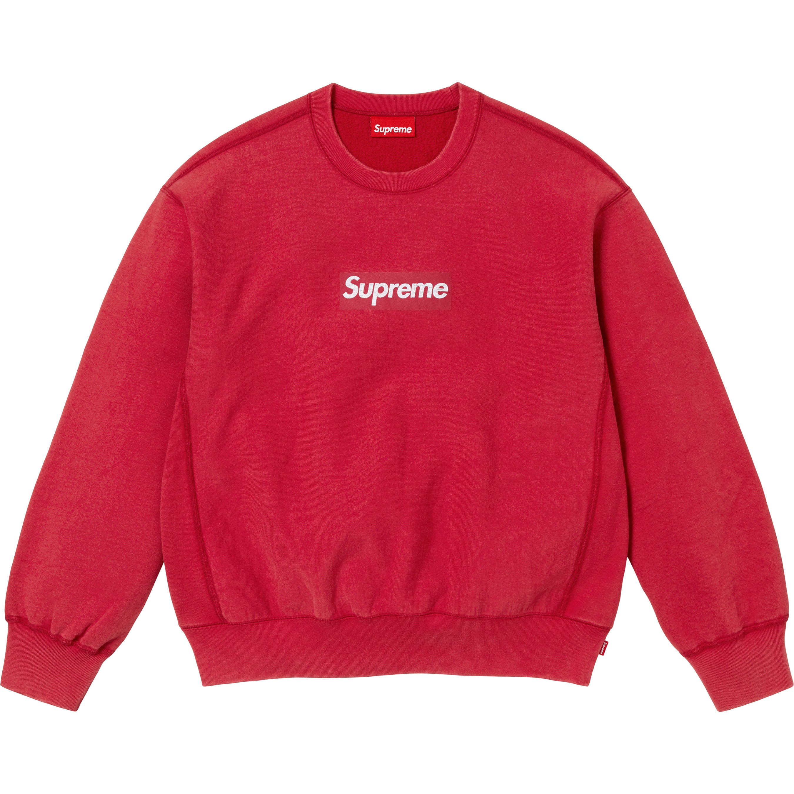 Washed Box Logo Crewneck