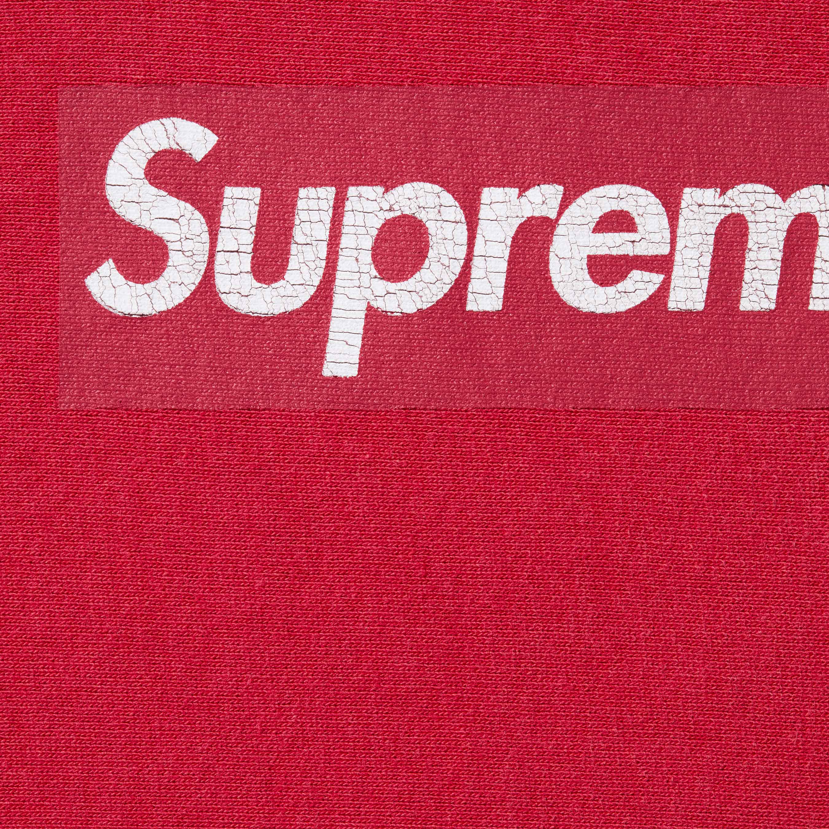 Washed Box Logo Crewneck