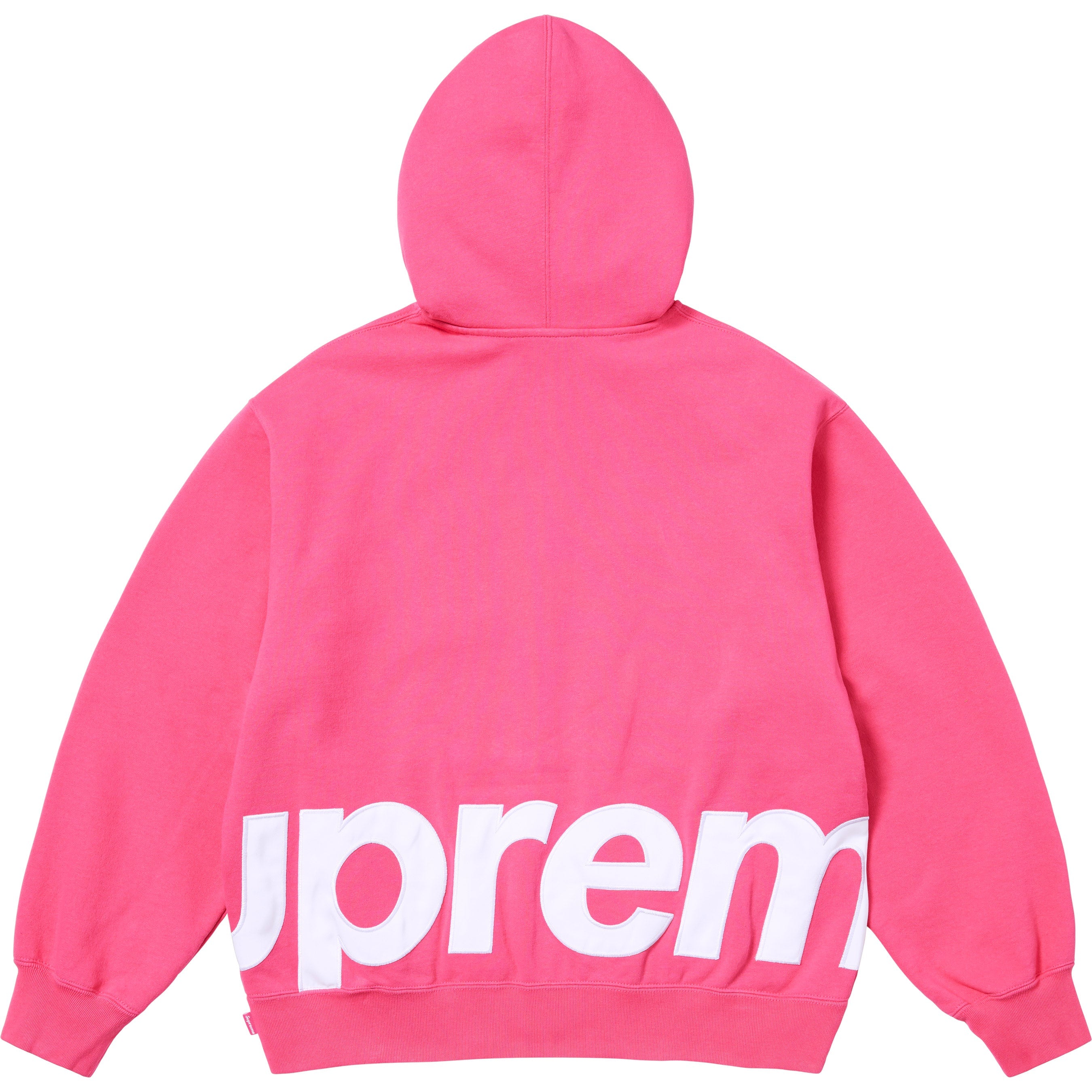Big Logo Zip Up Hooded Sweatshirt