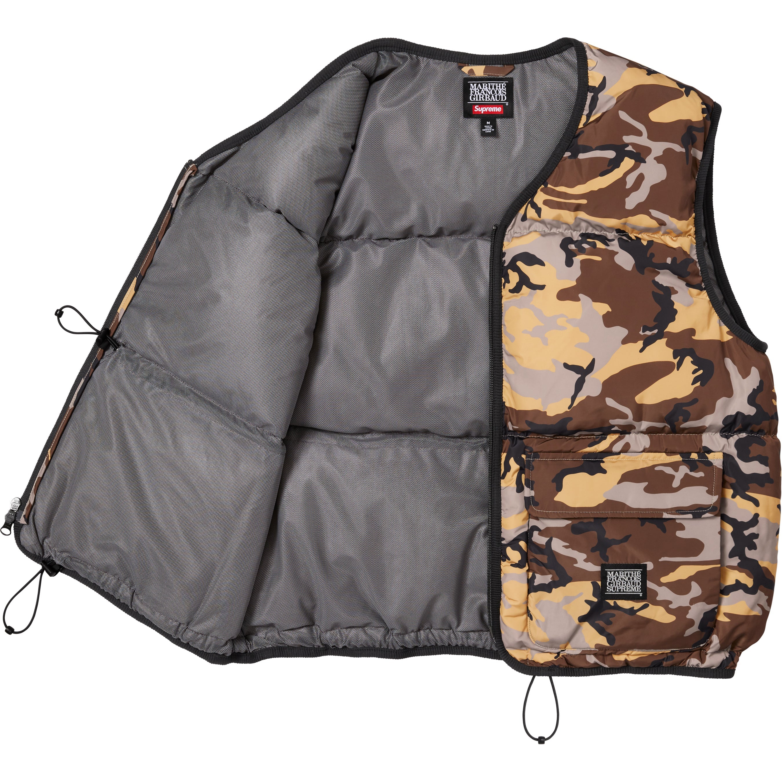 Supreme®/Marithé + François Girbaud Down Puffer Vest