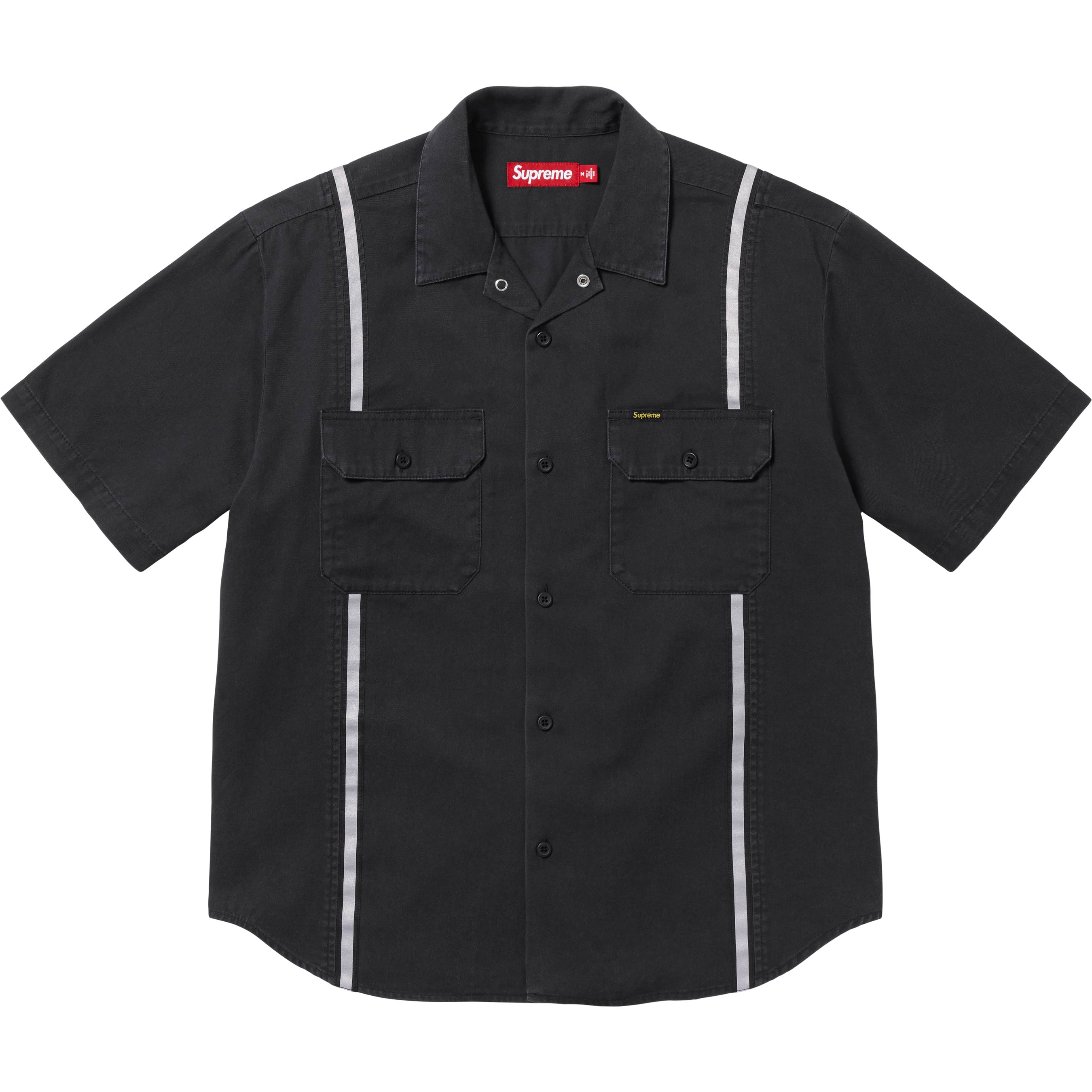 Reflective Stripe S/S Work Shirt