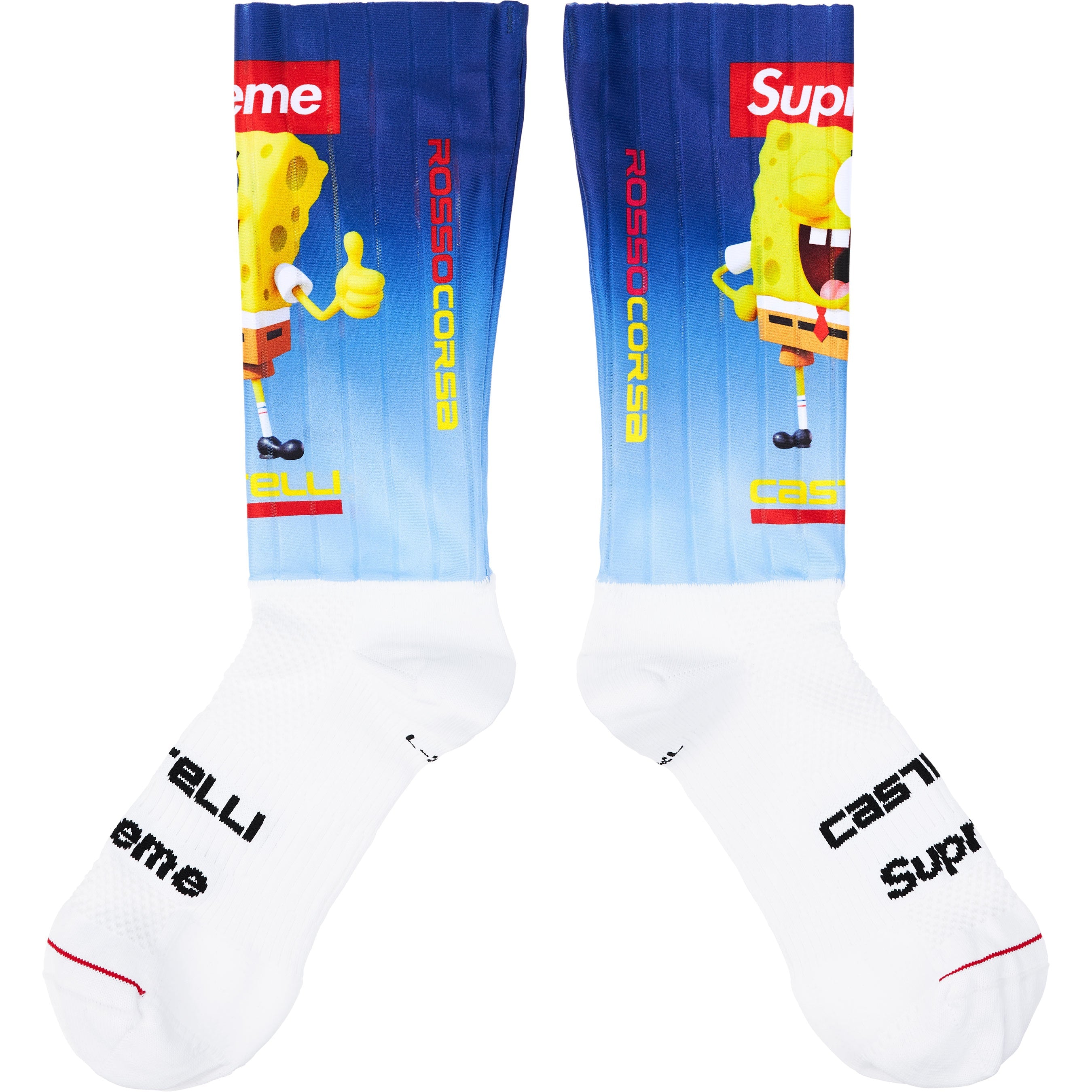 Supreme®/SpongeBob SquarePants Castelli® Cycling Sock (1 Pack)