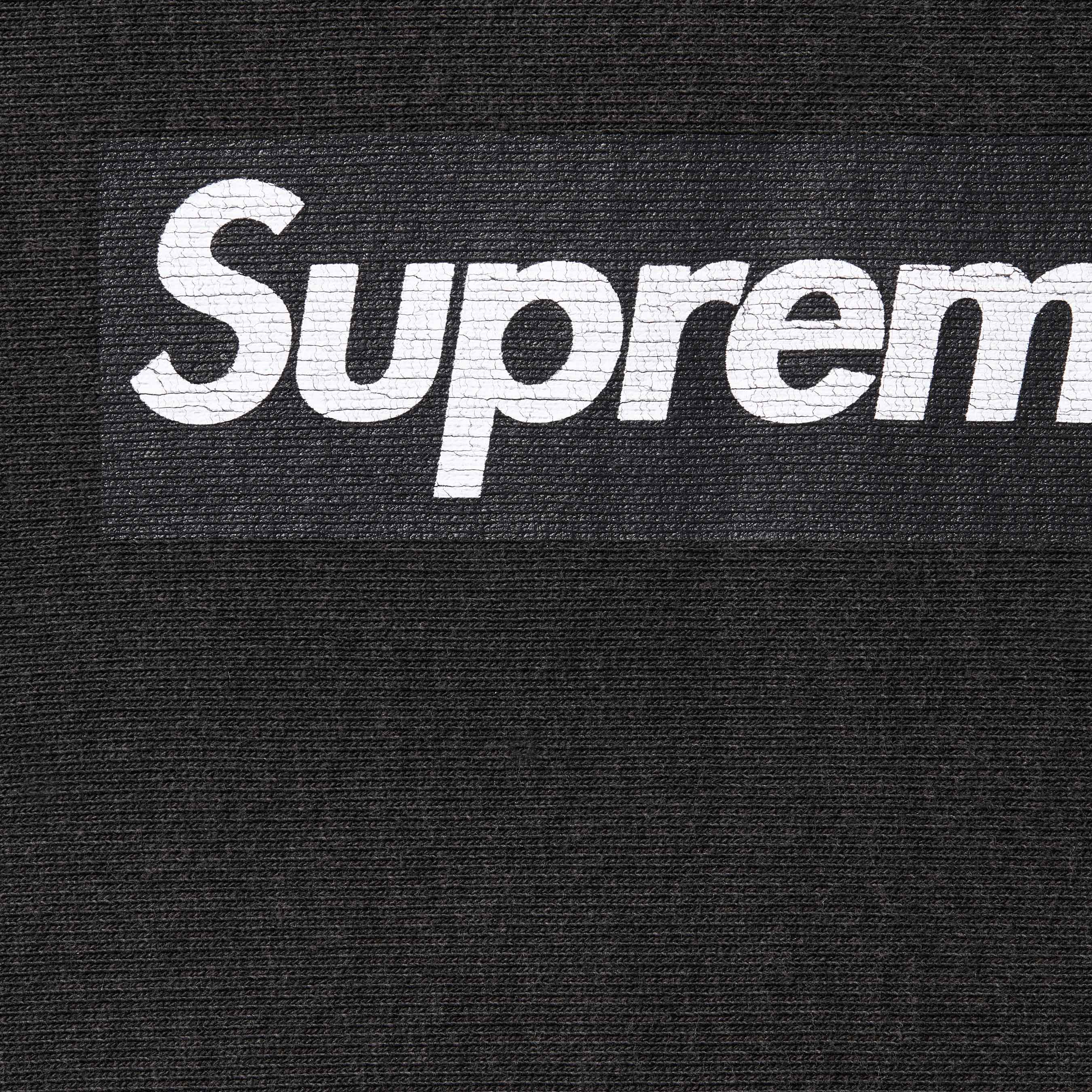 Washed Box Logo Crewneck