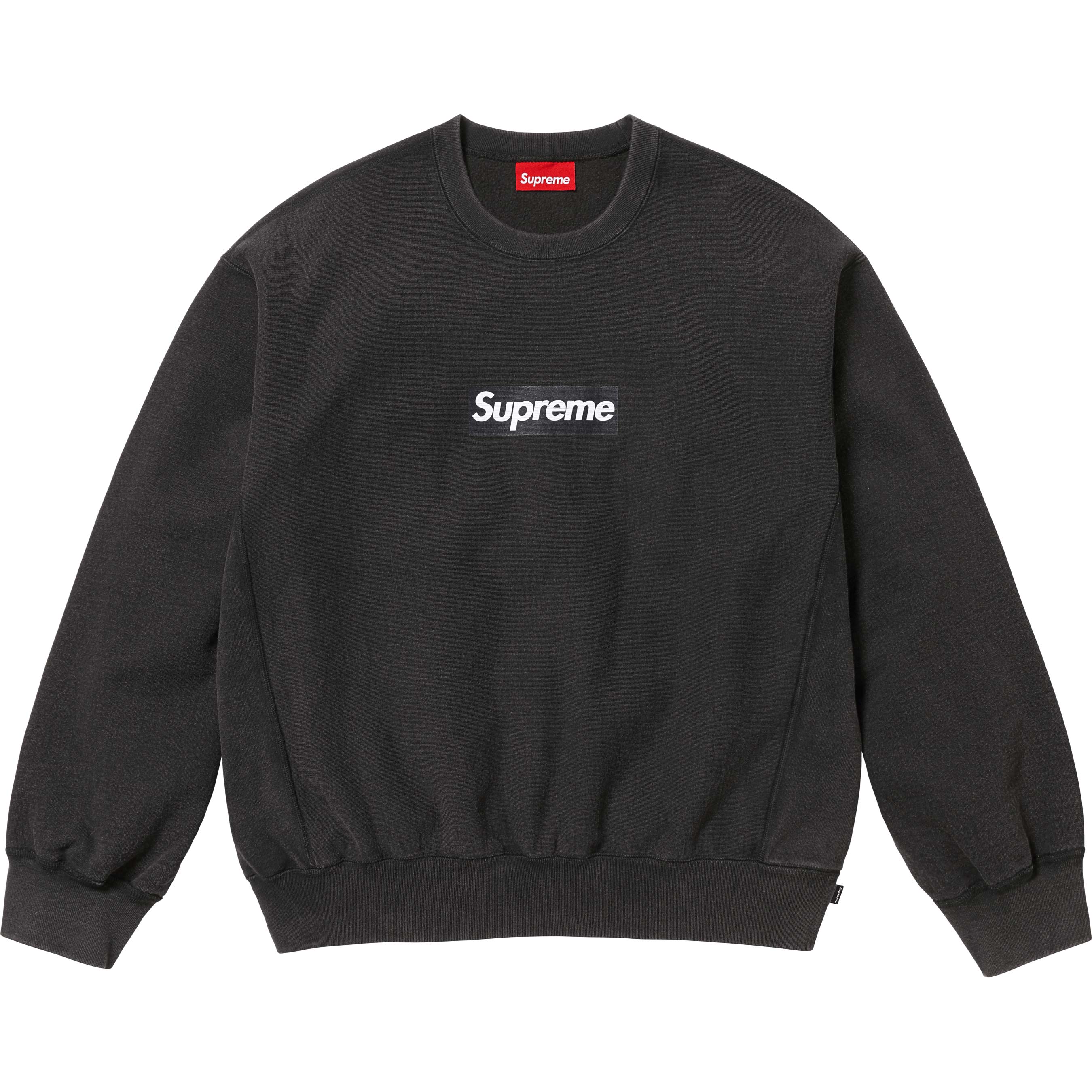 Washed Box Logo Crewneck