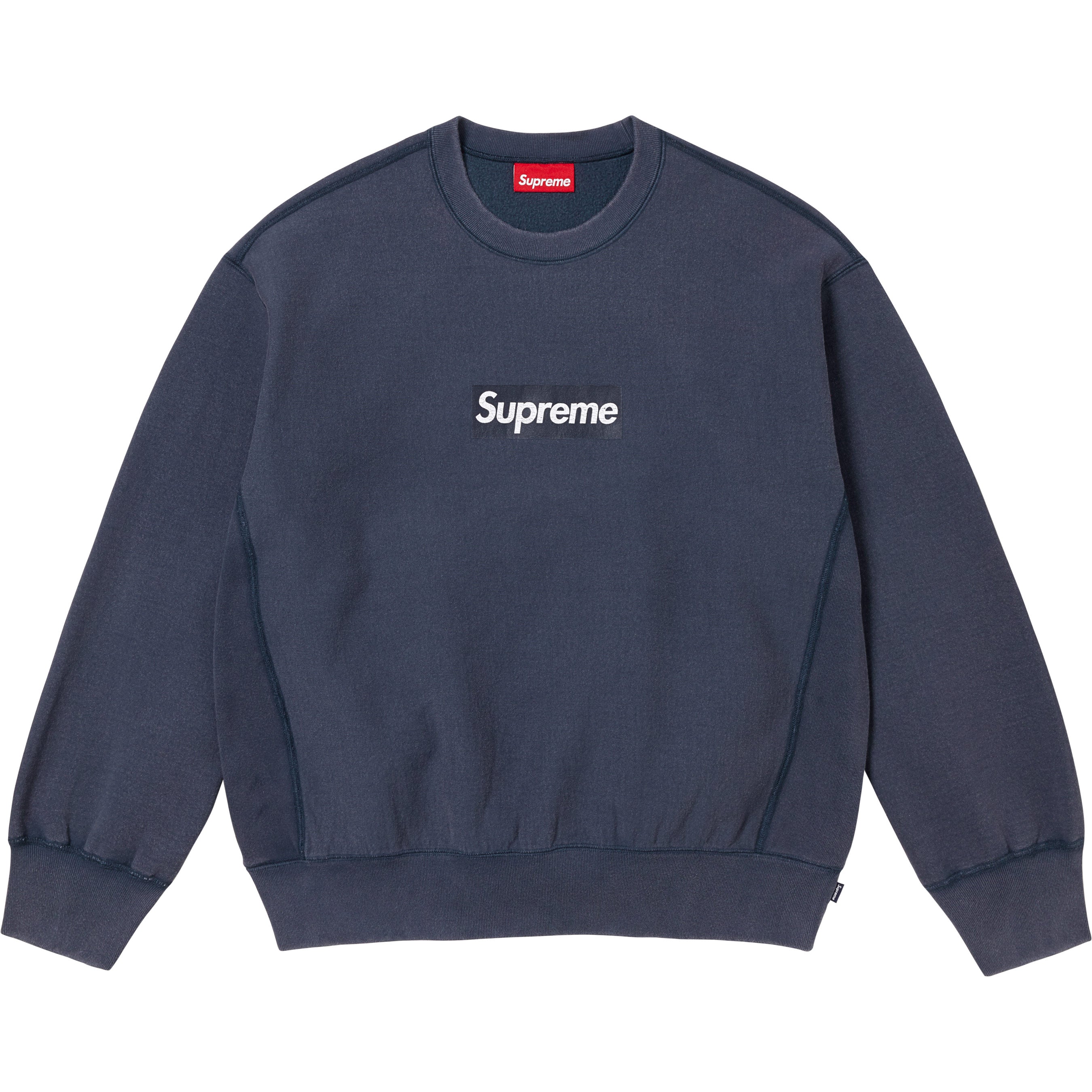 Washed Box Logo Crewneck