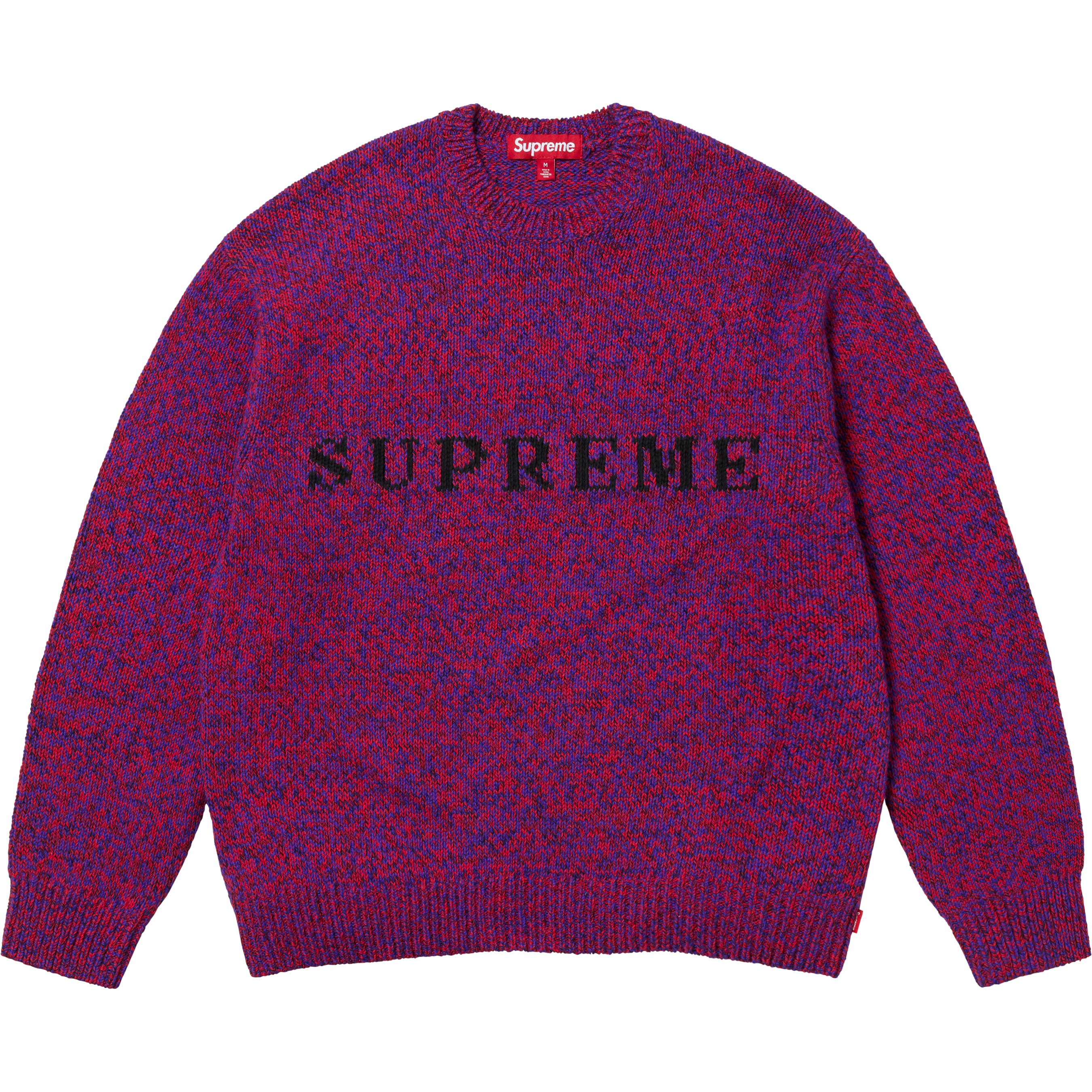 Contrast Logo Sweater