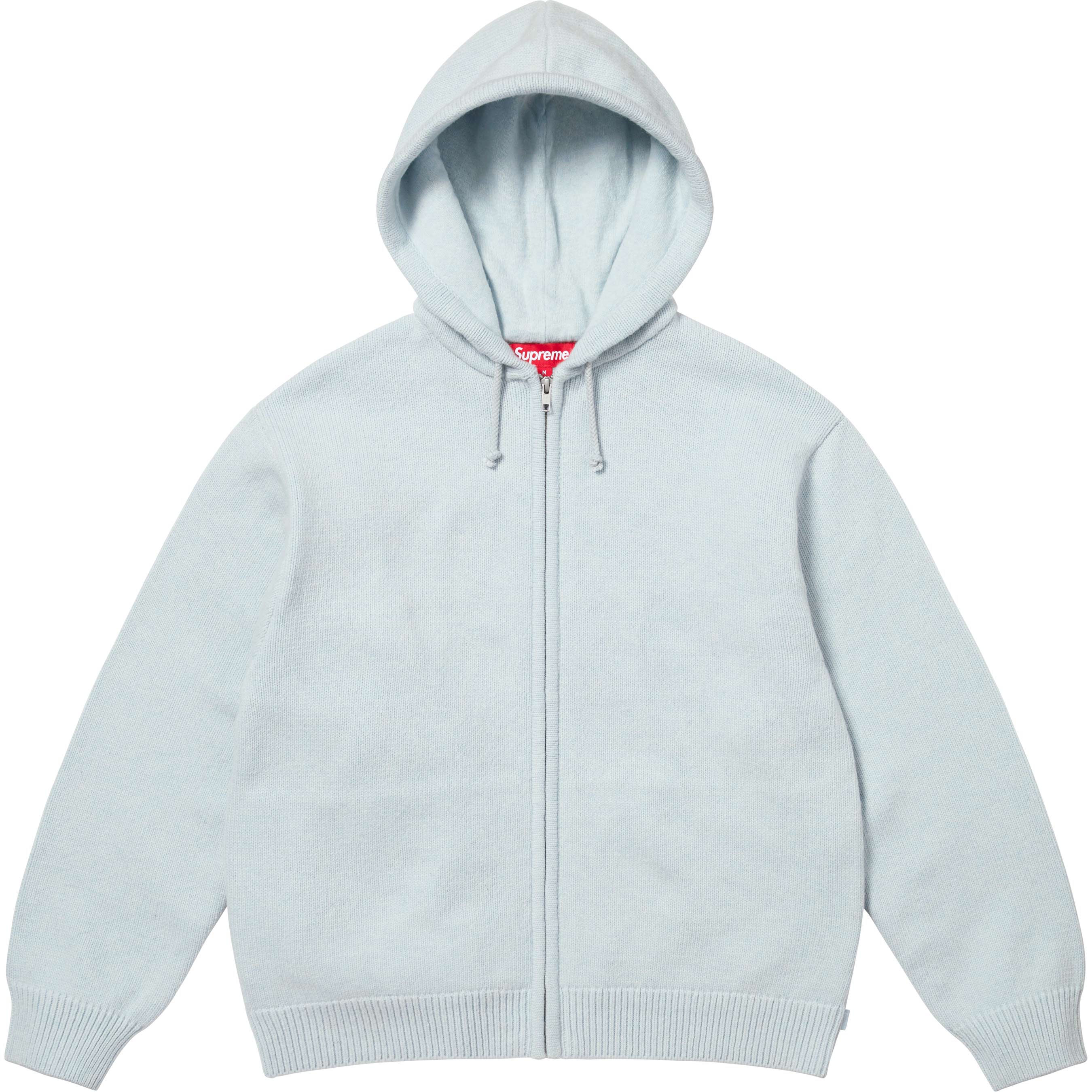 Last Supper Embroidered Zip Up Hooded Sweater