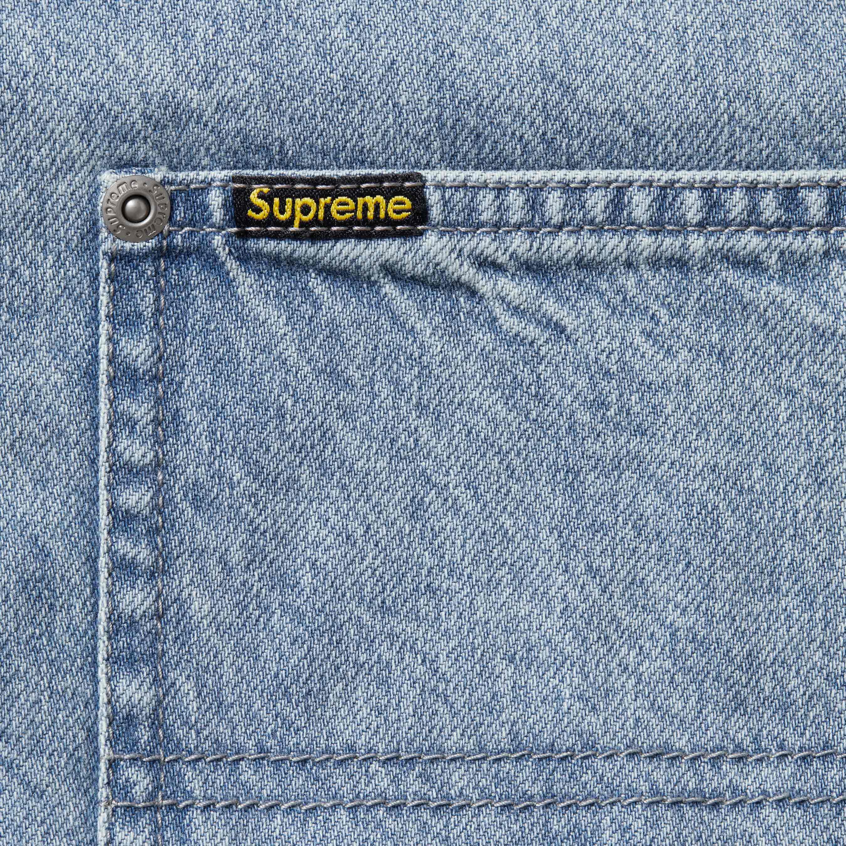 Loose Fit S/S Denim Painter Shirt