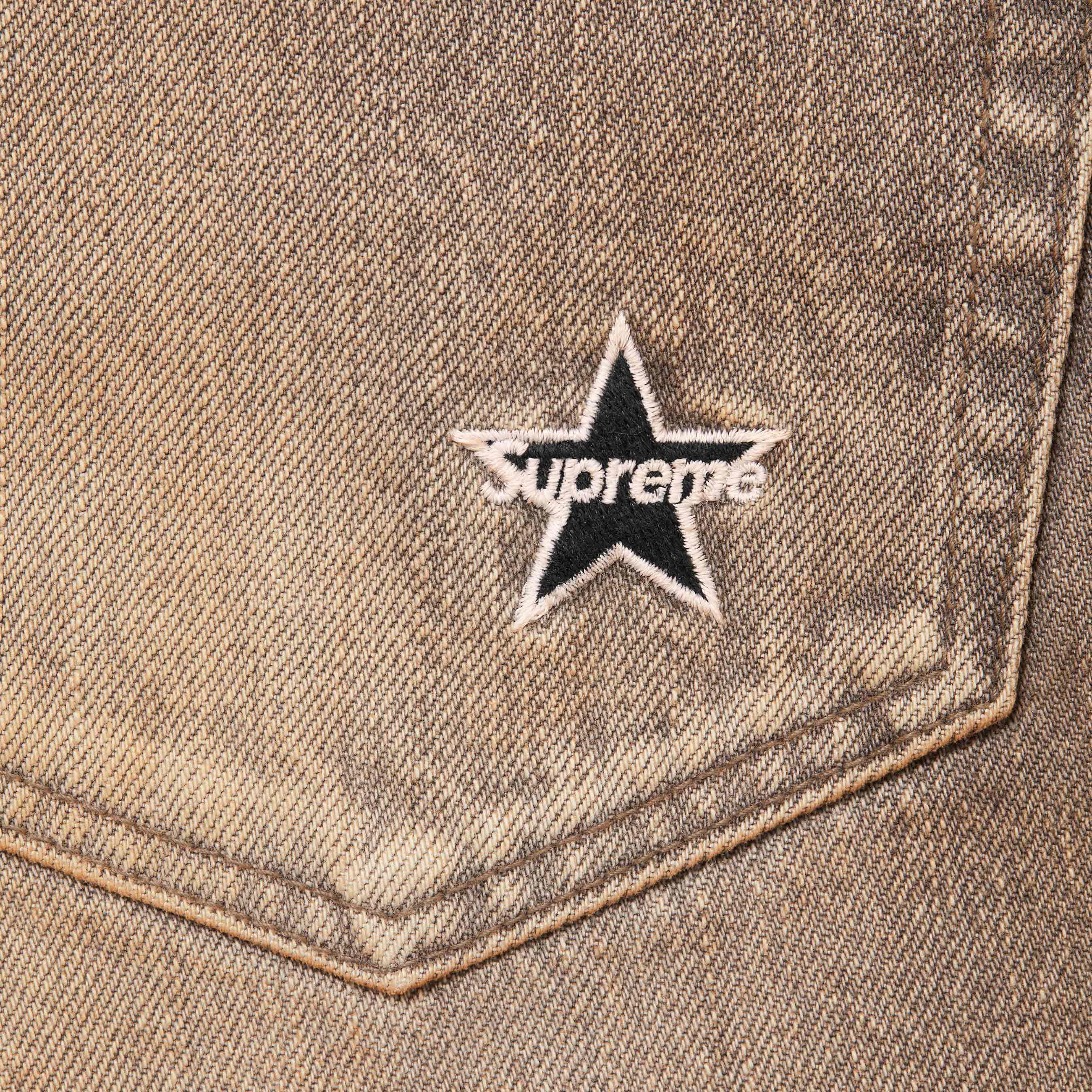 Distressed Loose Fit Selvedge Jean
