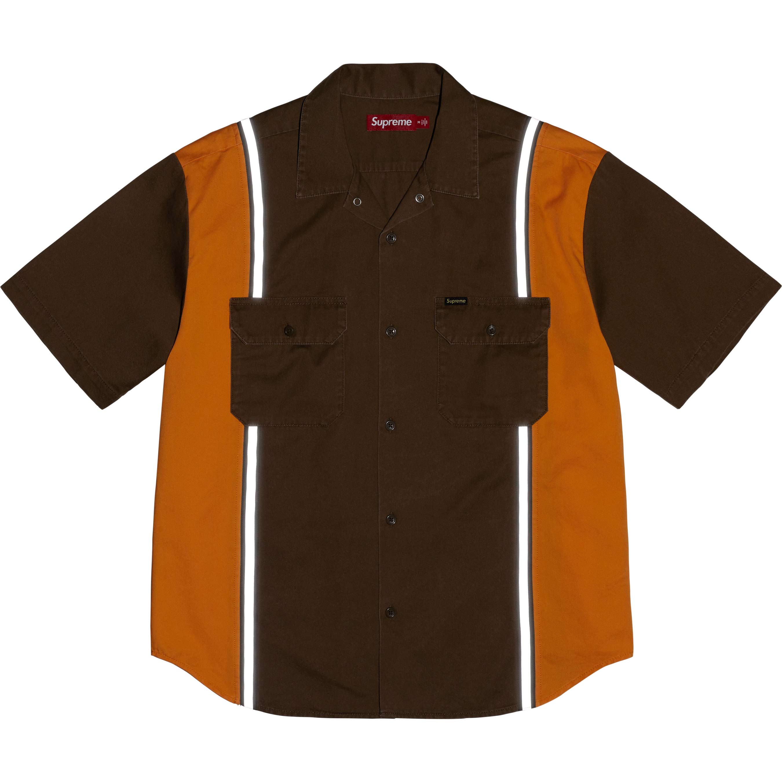Reflective Stripe S/S Work Shirt