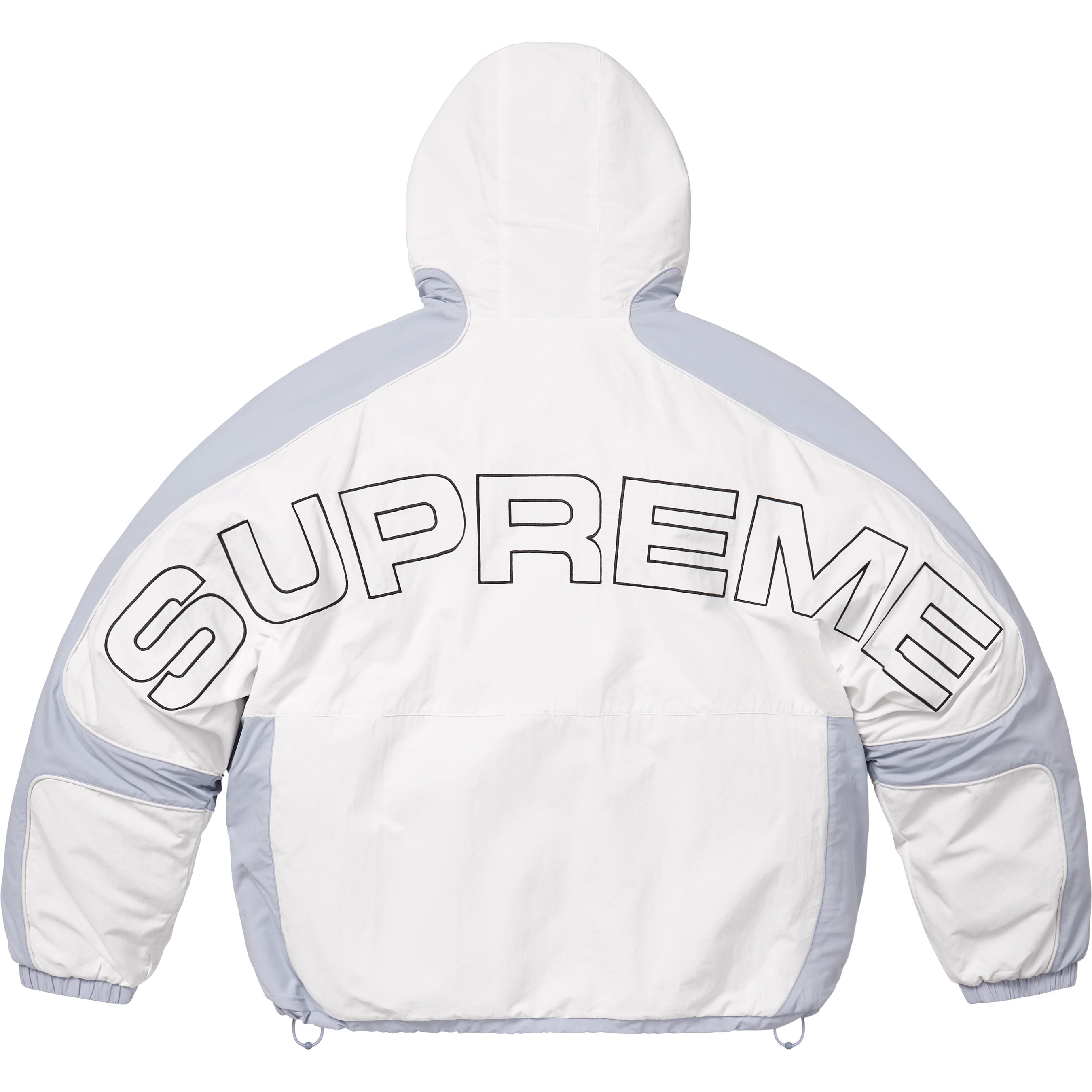 Faux Fur Reversible Hooded Track Jacket
