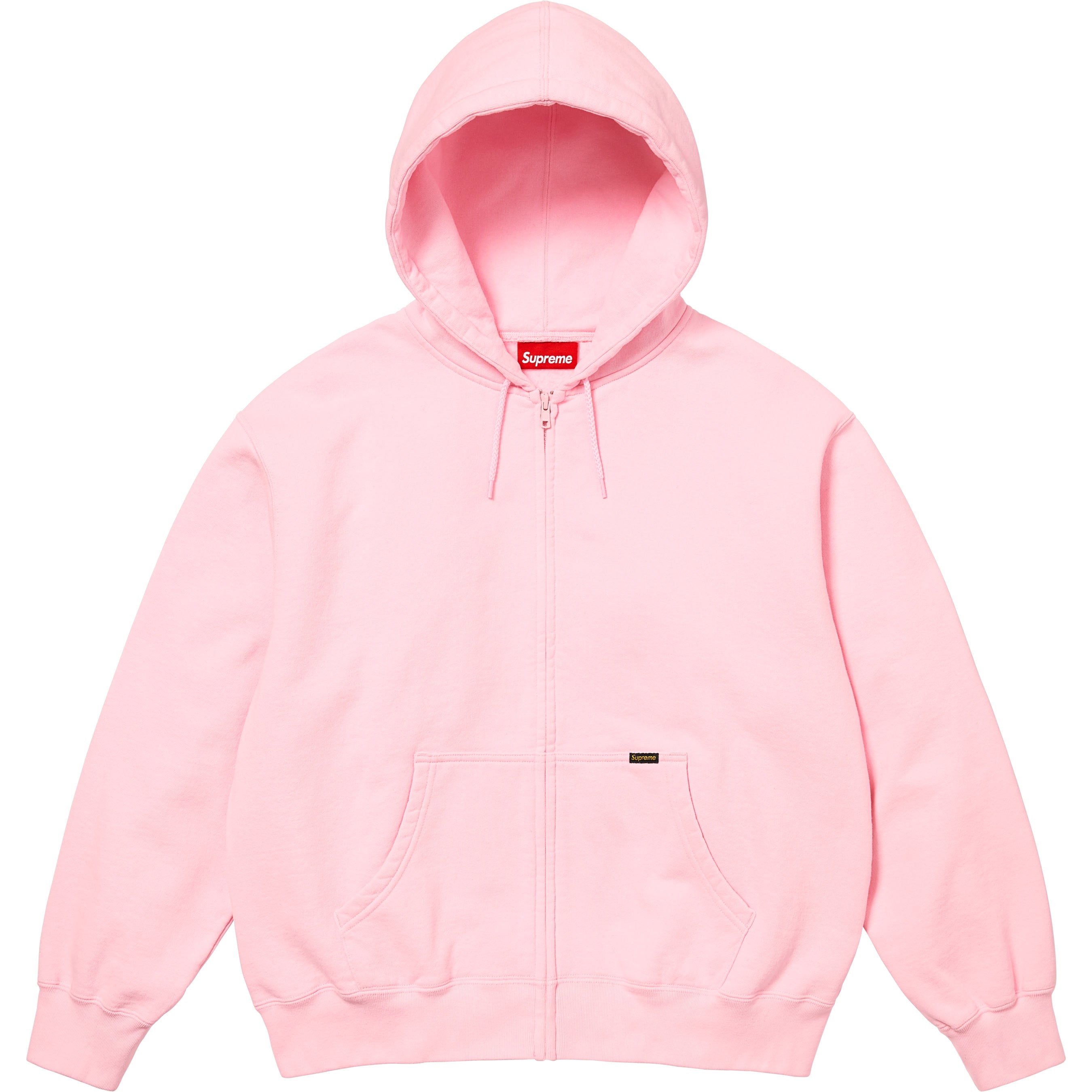 Work Zip Up Hooded Sweatshirt