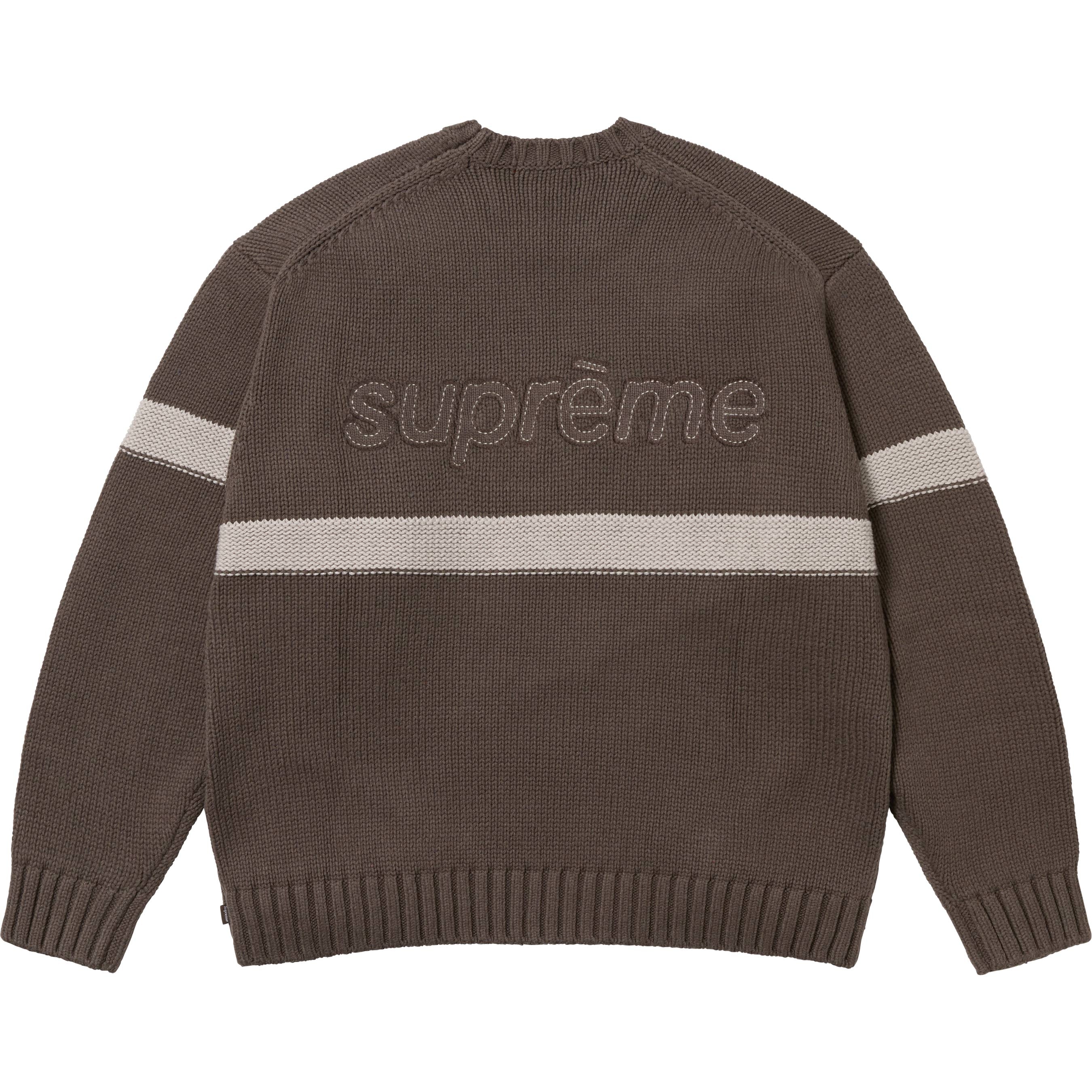 Tonal Appliqué Sweater