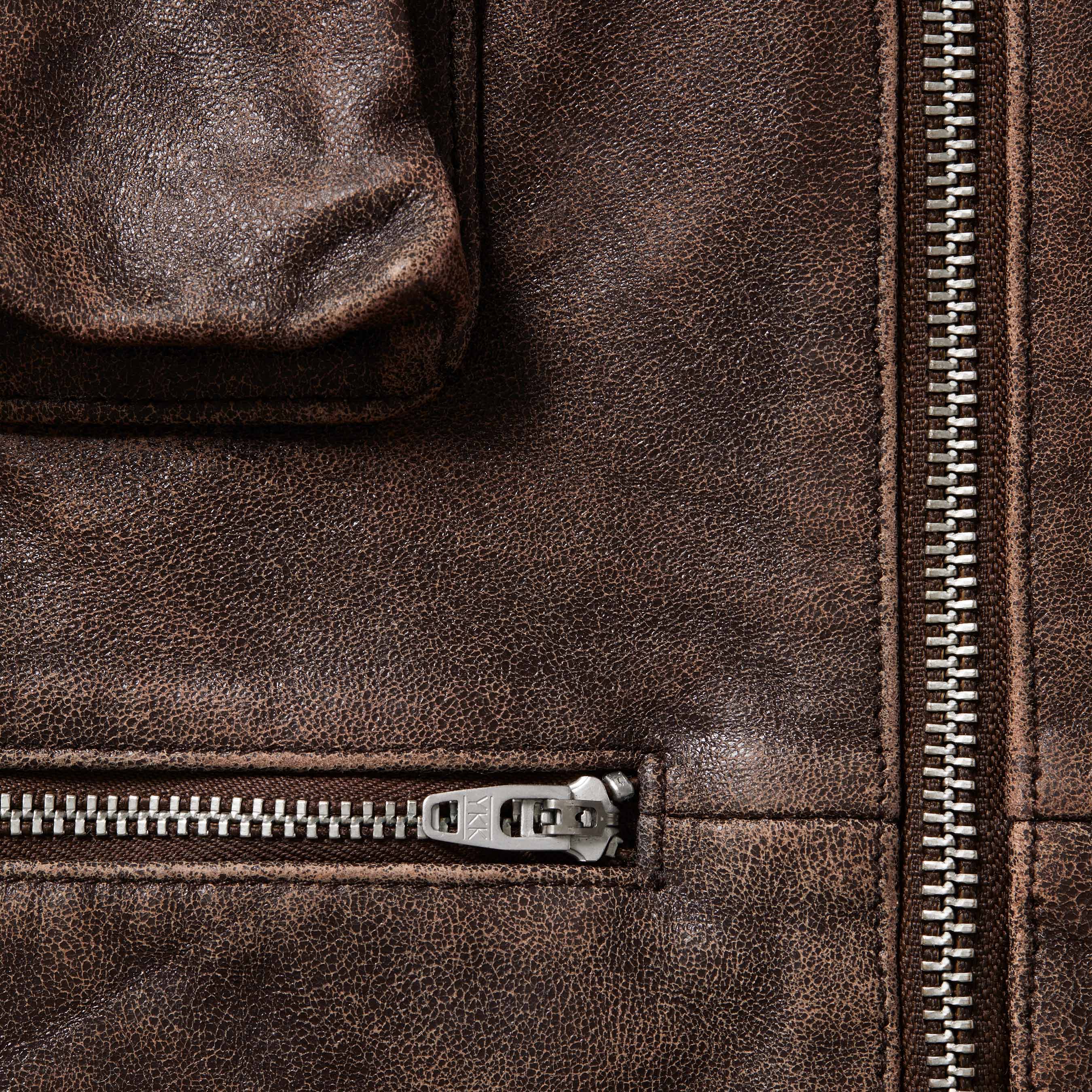 Leather Cargo Vest