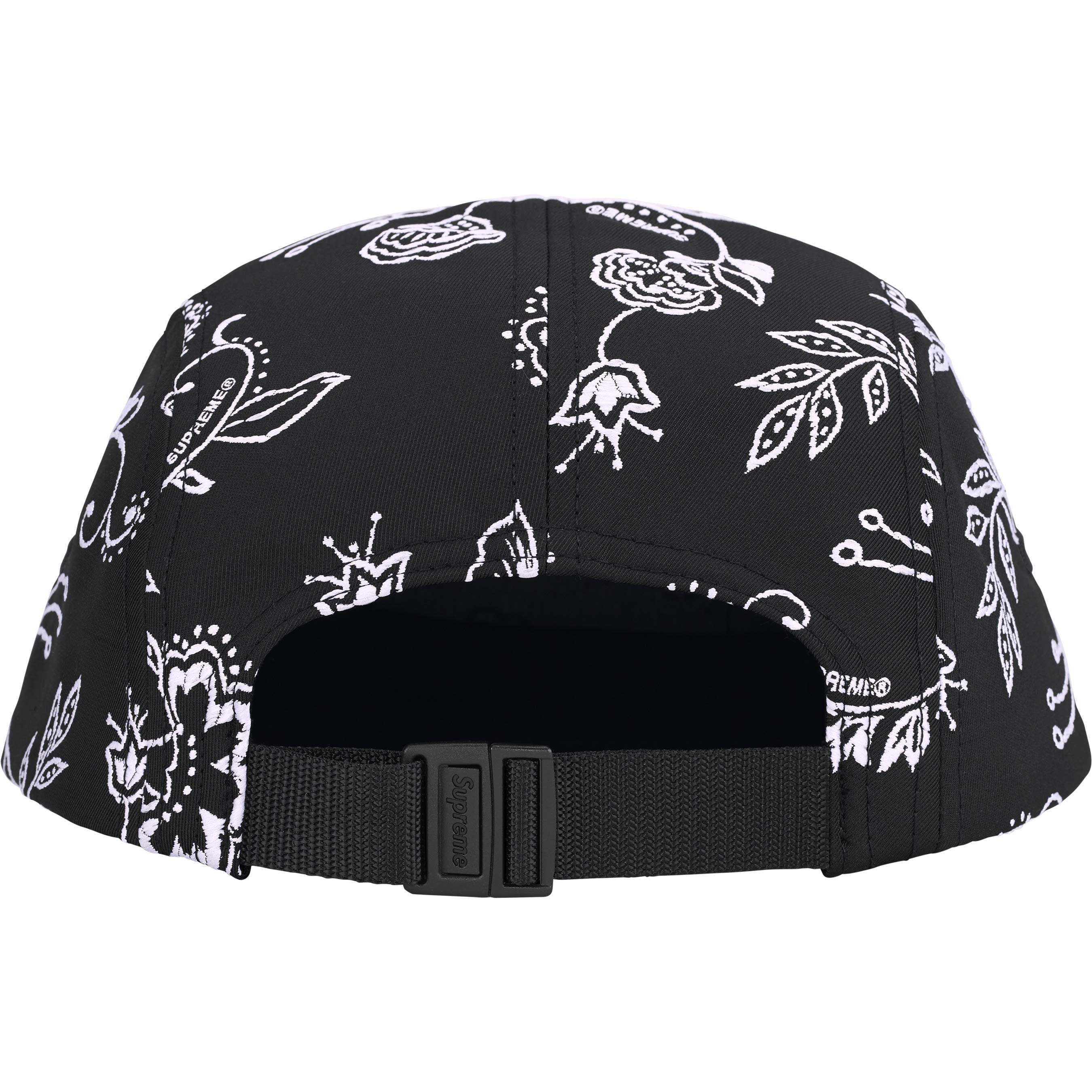 Floral Jacquard Camp Cap