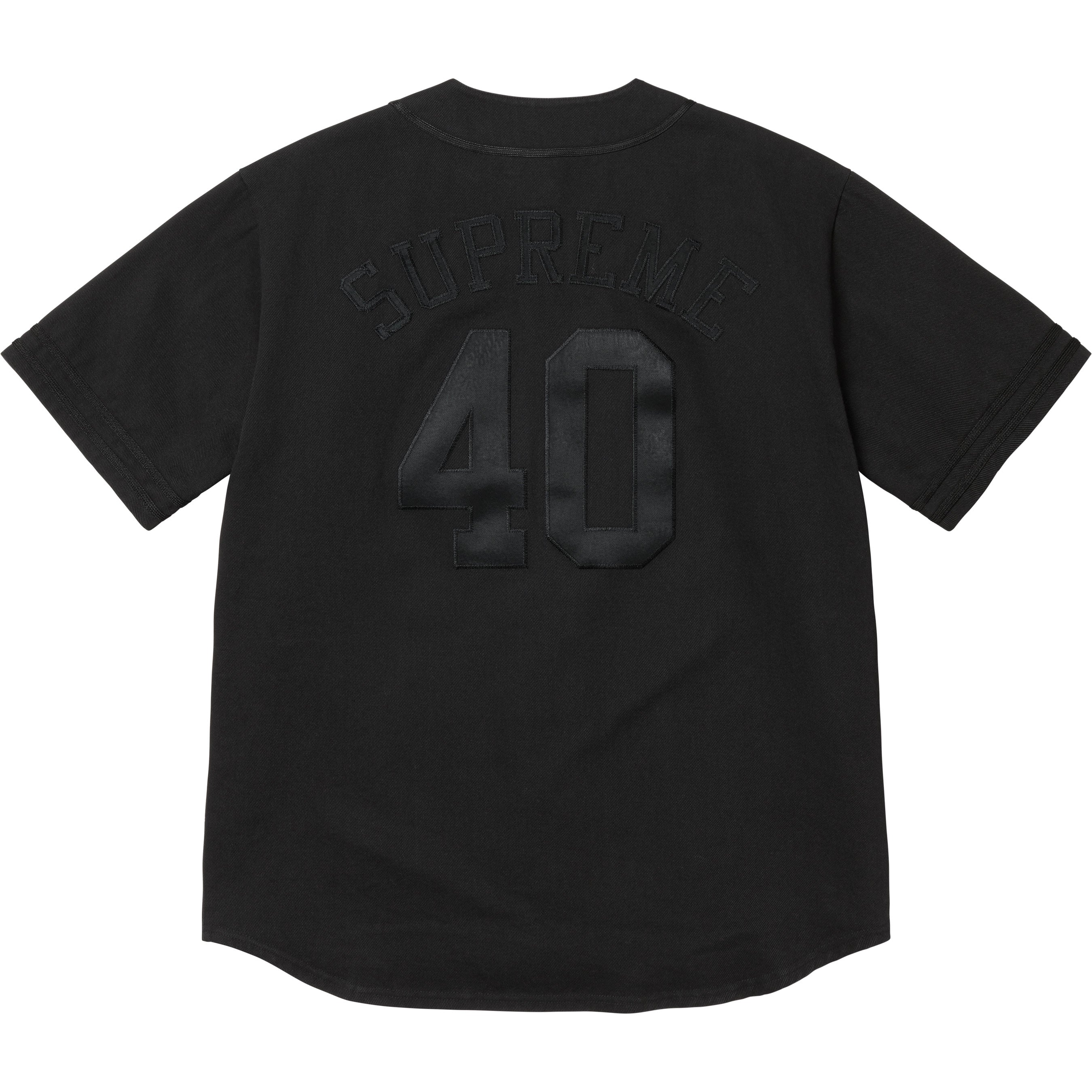 Supreme/40 Acres Twill Baseball Jersey